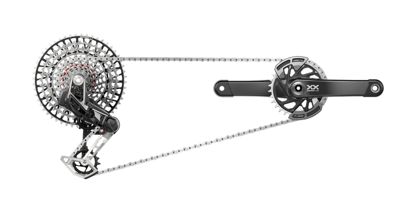 SRAM XX Eagle AXS Transmission, product shot