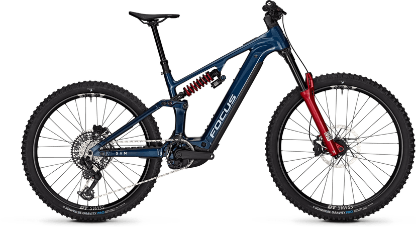 Focus SAM 9 e-MTB, side view