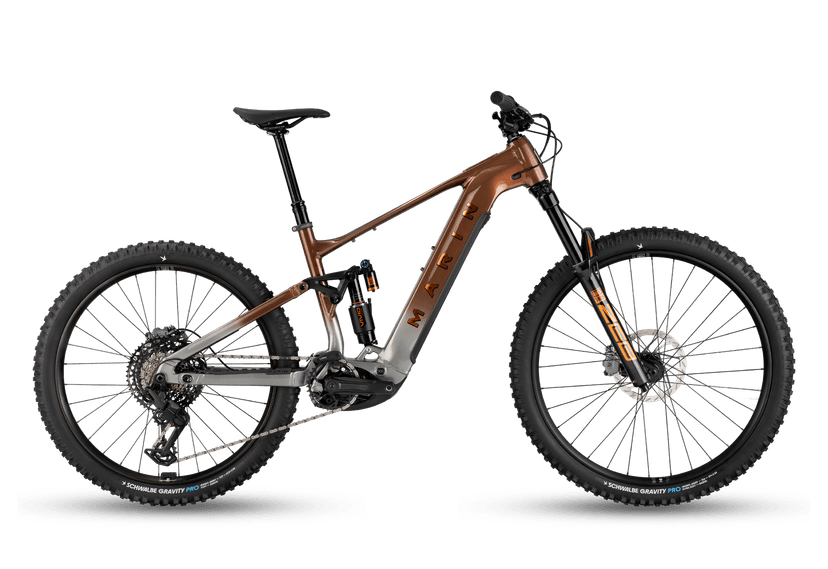 Marin Alpine Trail E2 e-MTB, side view
