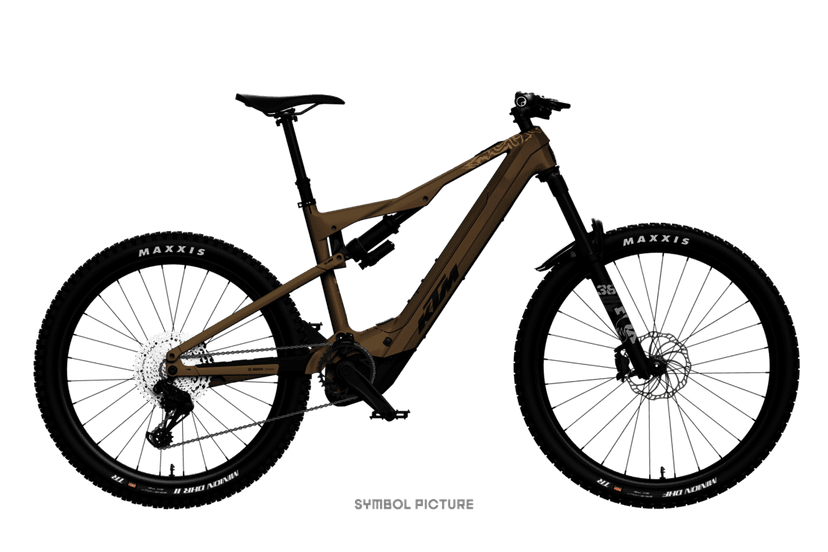 KTM Macina Prowler Master CX-R e-MTB, side view