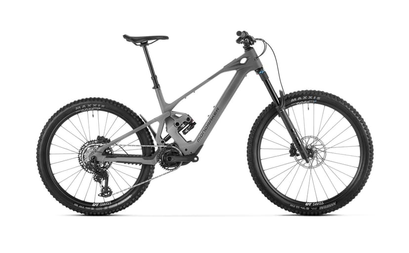 Mondraker Zendit R e-MTB in Greyhound Grey, side view