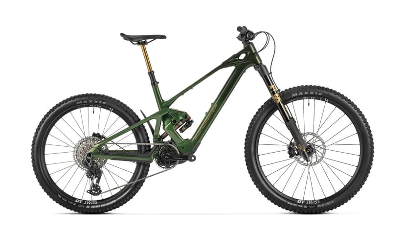 Mondraker Zendit RR S e-MTB in green, side view
