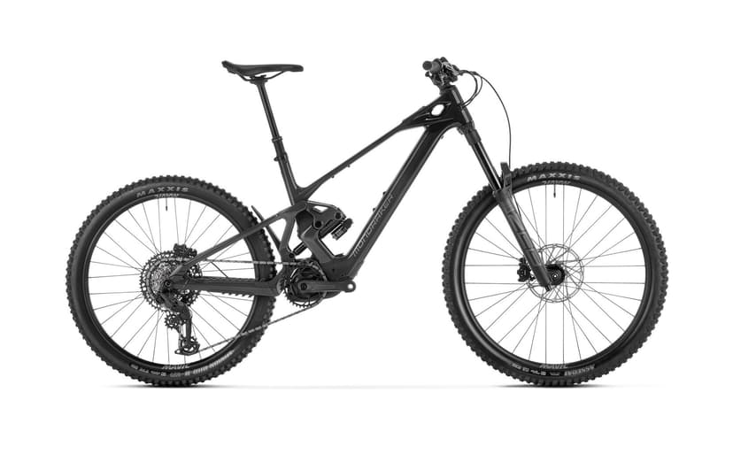 Mondraker Zendit S e-MTB in black and grey, side view