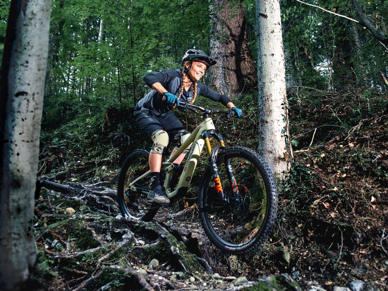 Simplon Rapcon :eTQ Expert e-MTB, riding shot 1