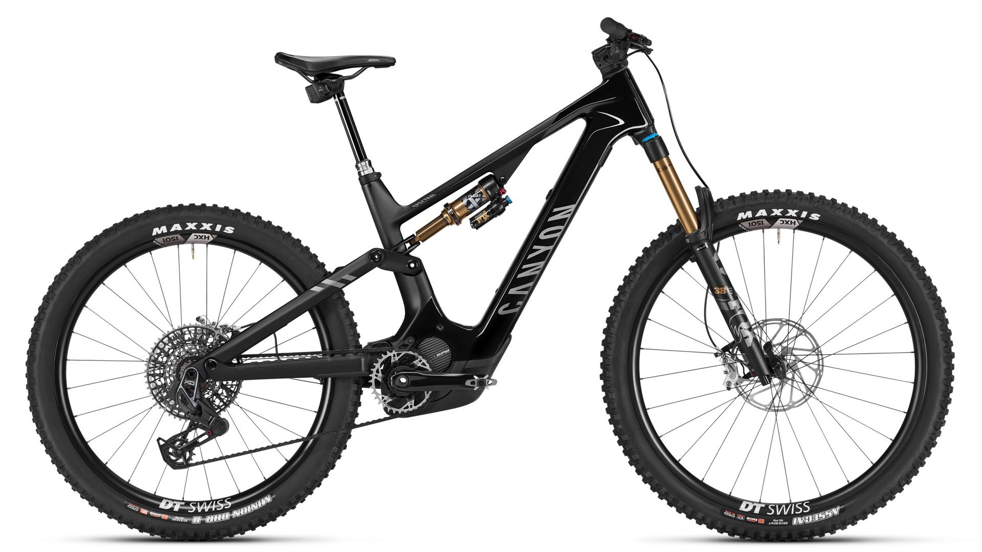 Canyon Spectral:ON CFR e-MTB, colourway 2, side view