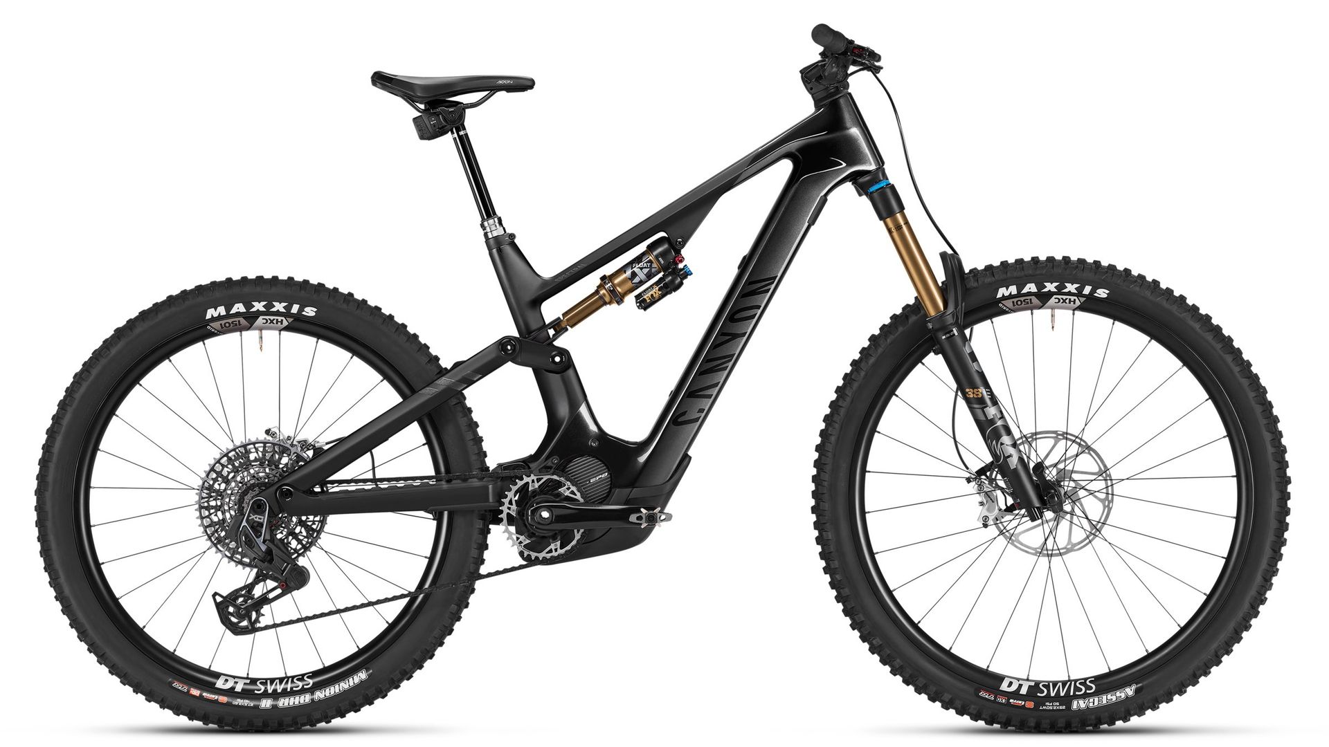 Canyon Spectral:ON CFR e-MTB, colourway 3, side view
