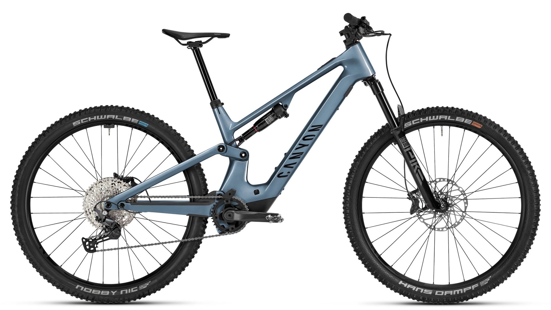 Canyon Neuron:ONfly CF 7 e-MTB, colourway 2, side view
