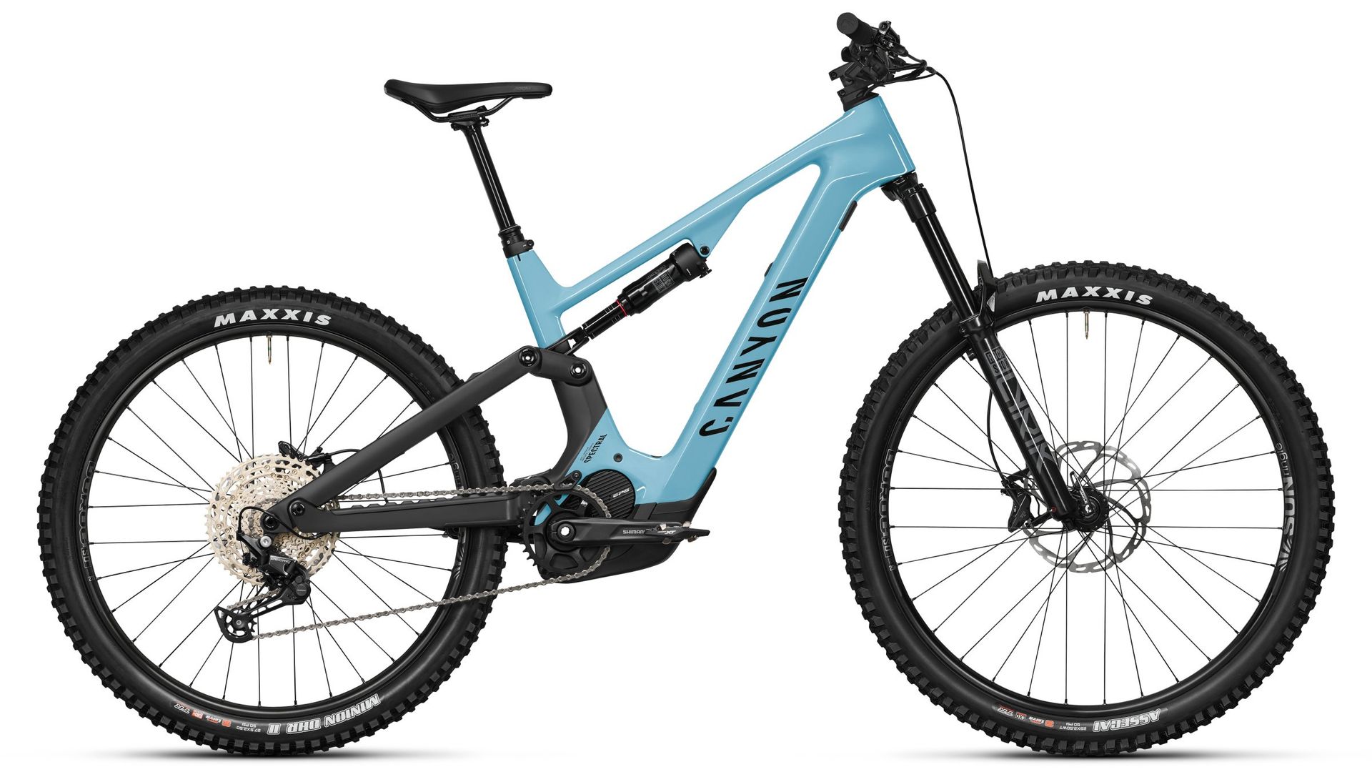 Canyon Spectral:ON CF 7 e-MTB, colourway 2, side view