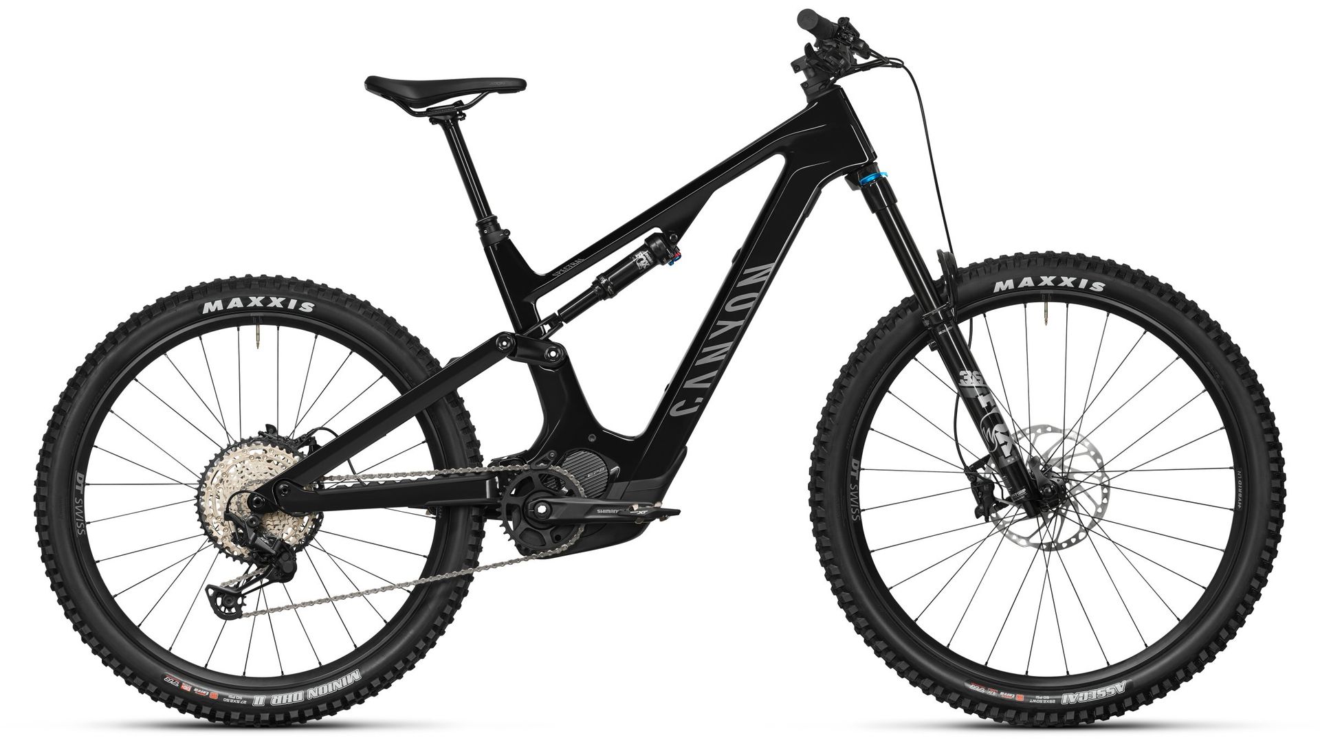 Canyon Spectral:ON CF 8 e-MTB, colourway 2, side view