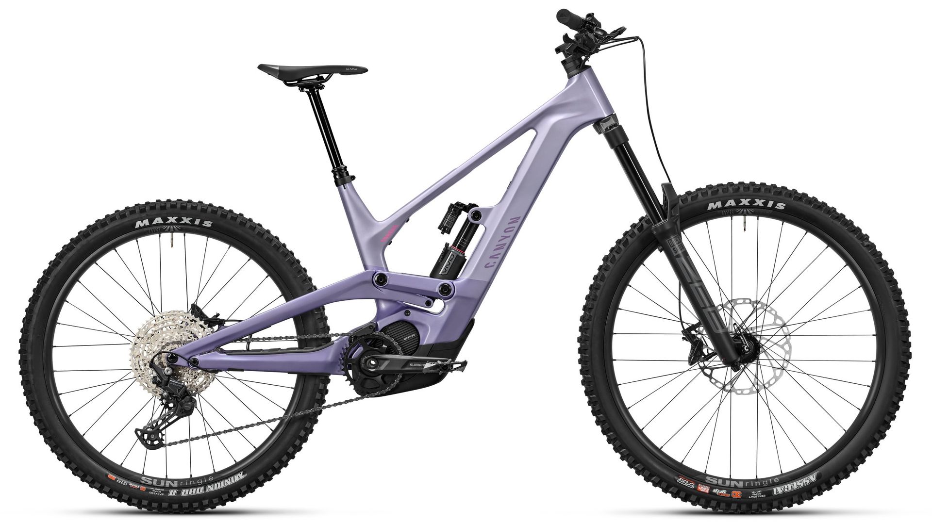 Canyon Torque:ON CF 8 e-MTB, colourway 2, side view
