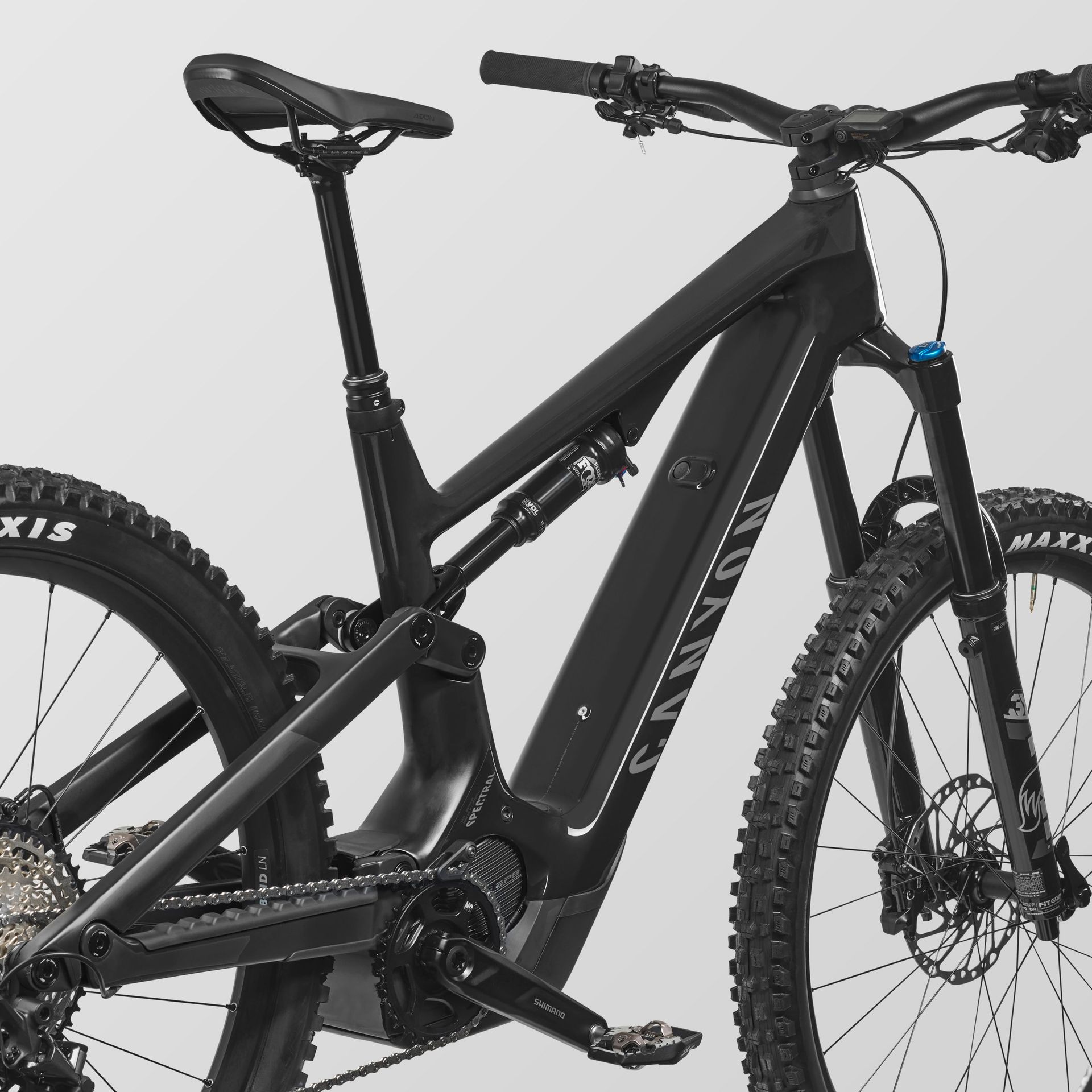 Canyon Spectral:ON CF 8 e-MTB, cf detail