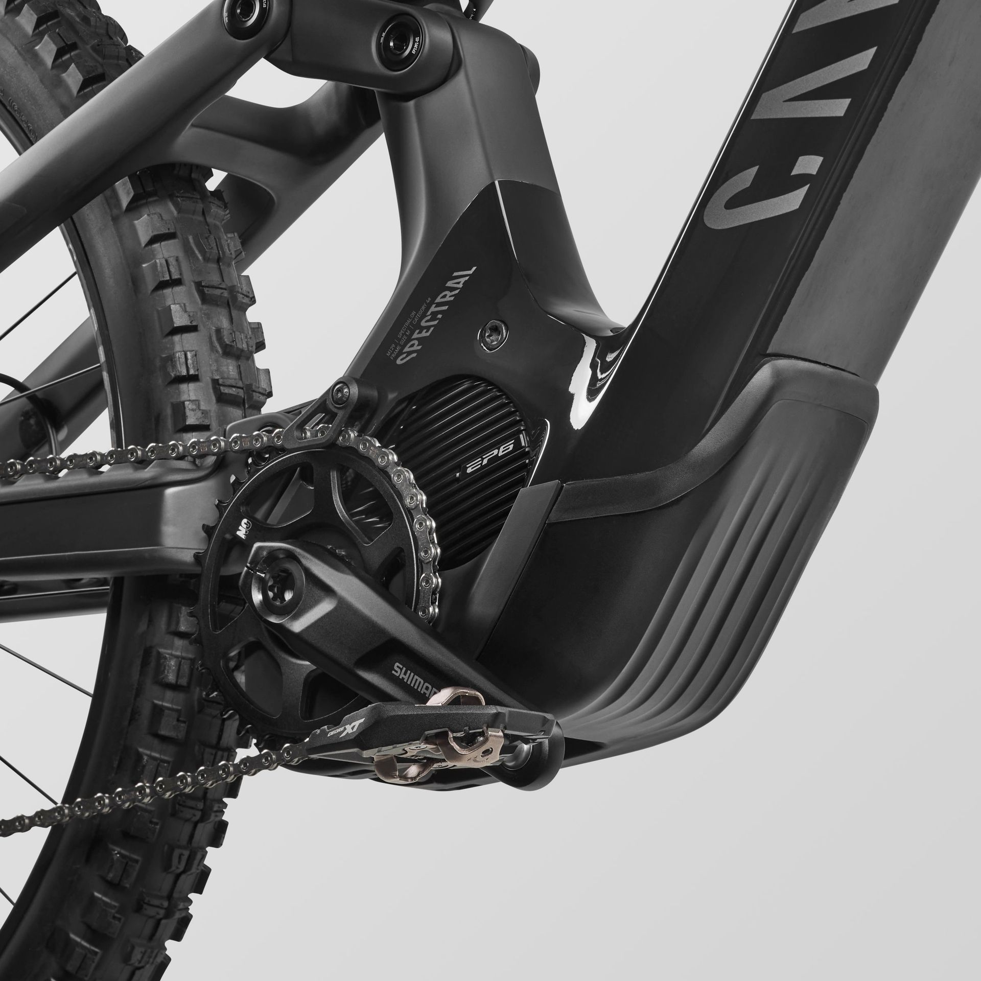 Canyon Spectral:ON CF 7 e-MTB, engine detail