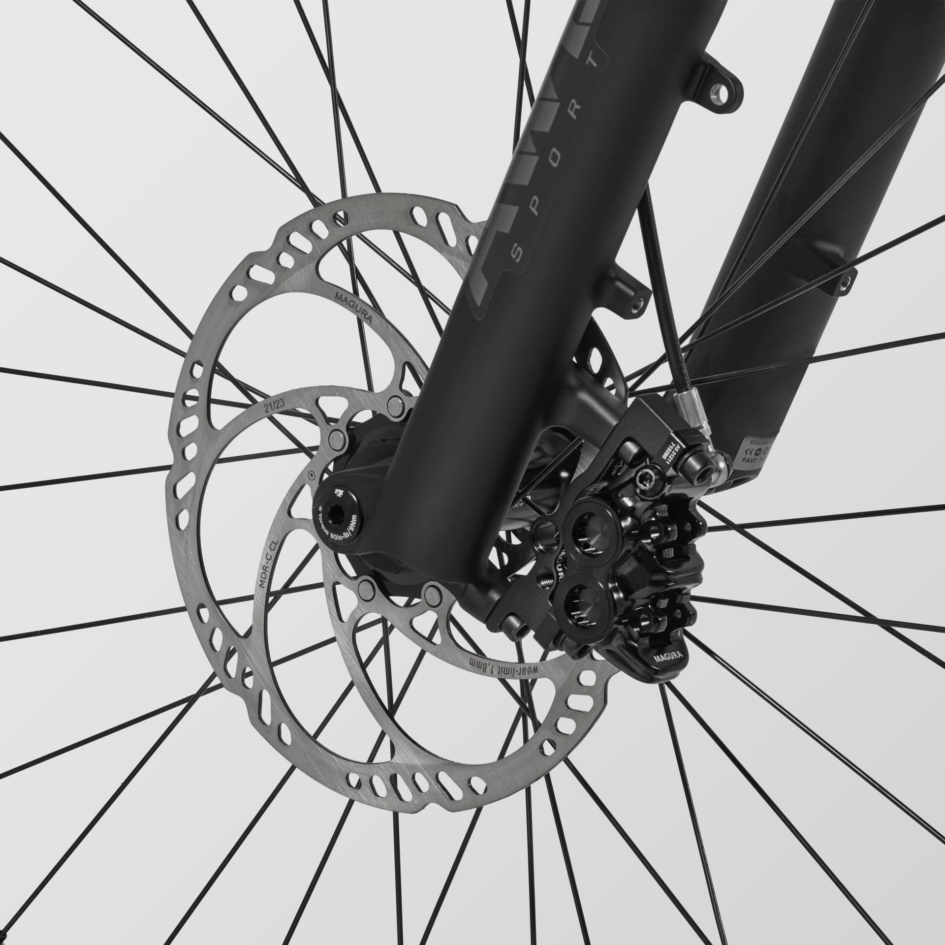 Canyon Grand Canyon:ON AL 8 e-MTB, brakes detail
