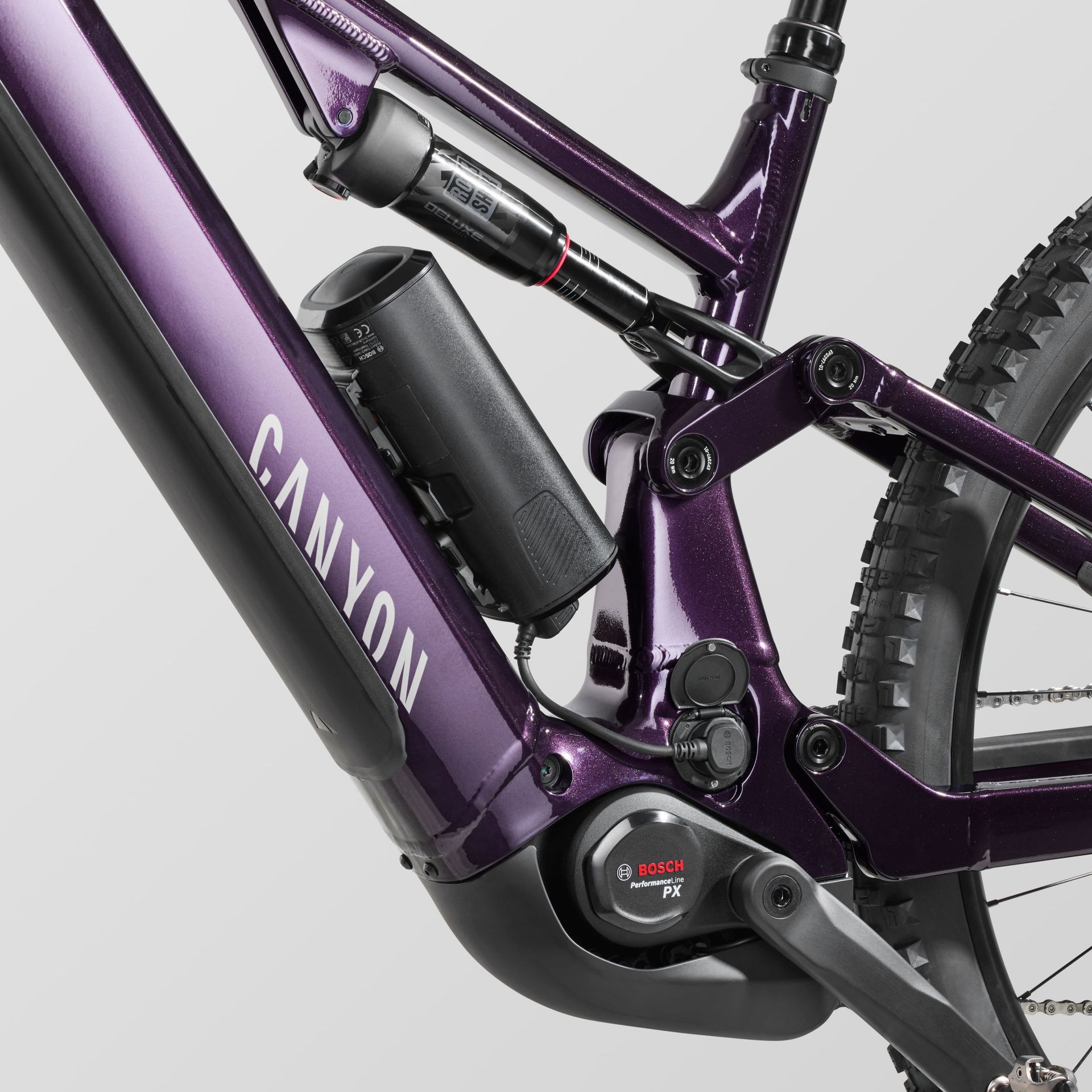 Canyon Neuron:ON 7 e-MTB, battery range extender detail