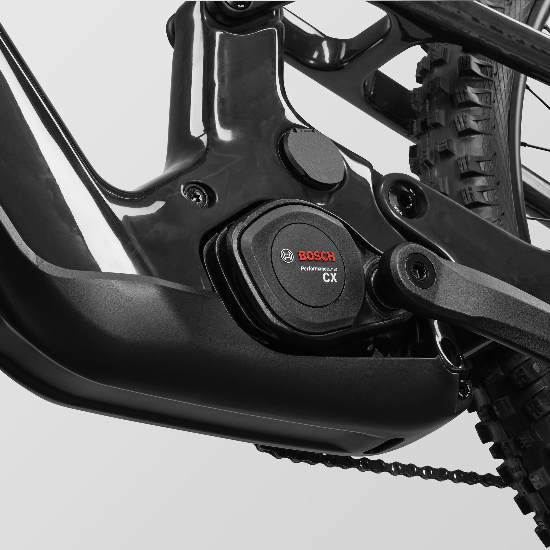 Canyon Strive:ON CF 8 e-MTB, motor detail