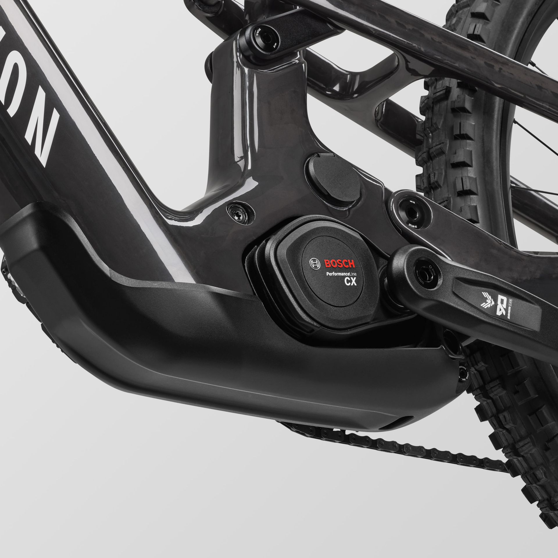 Canyon Strive:ON CF 9 e-MTB, motor detail