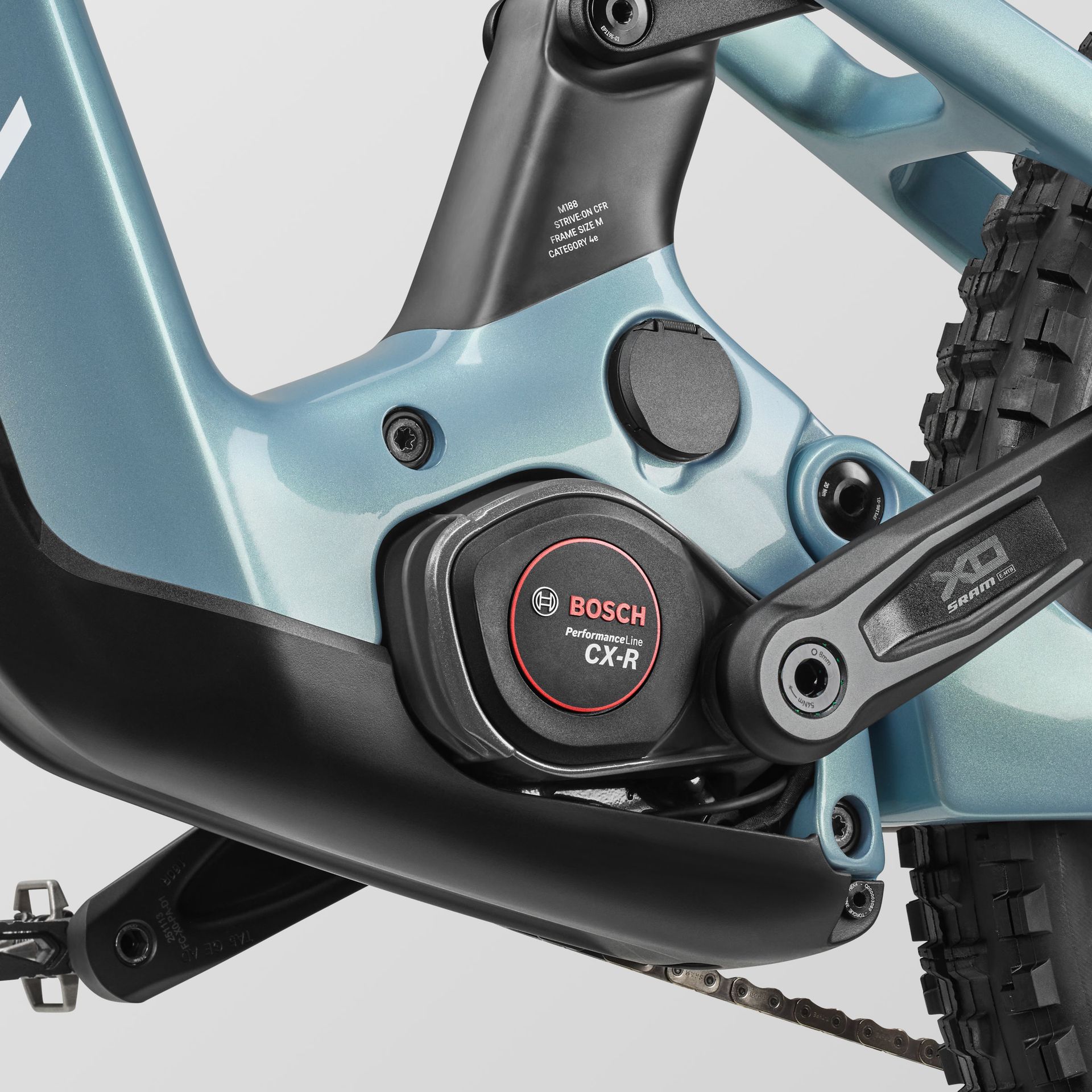 Canyon Strive:ON CFR e-MTB, motor detail