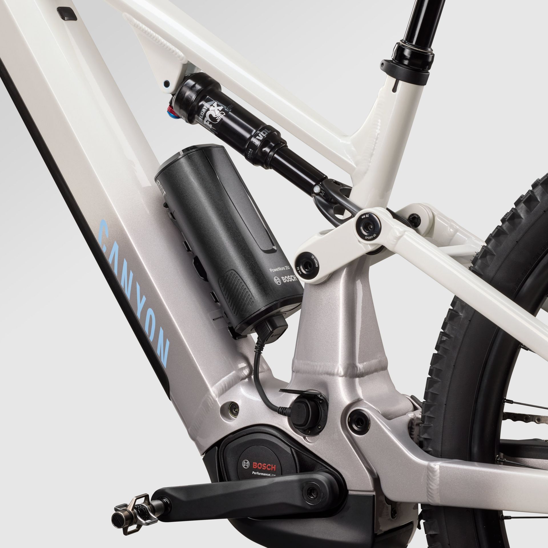 Canyon Neuron:ON 9 AXS e-MTB, battery range extender detail