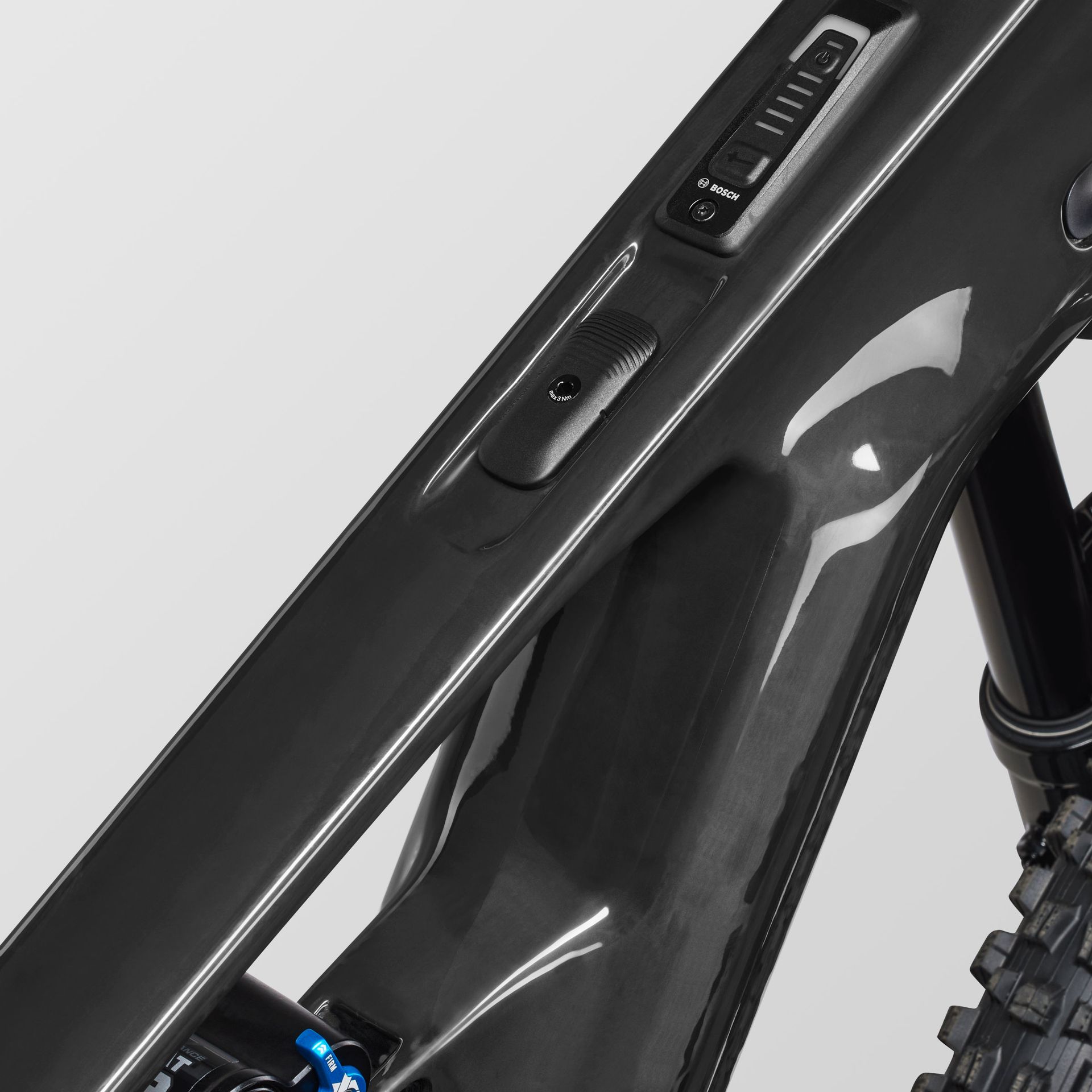 Canyon Strive:ON CF 9 e-MTB, kis detail
