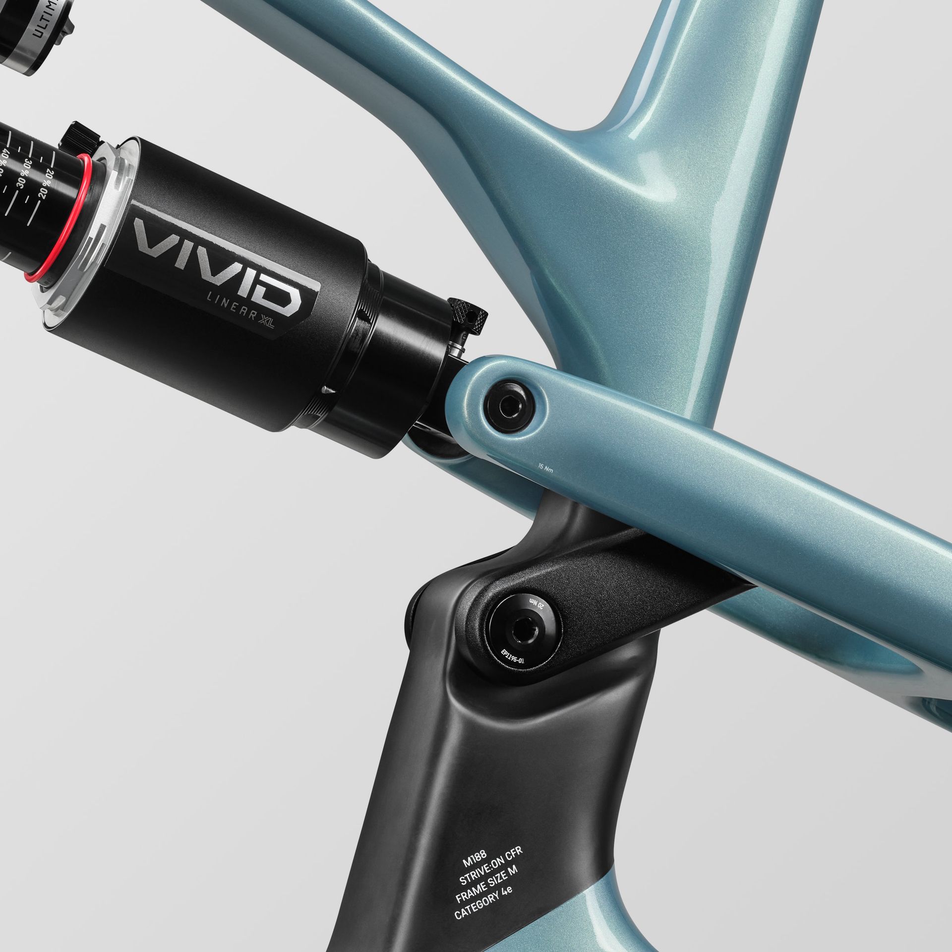 Canyon Strive:ON CFR e-MTB, hardware detail