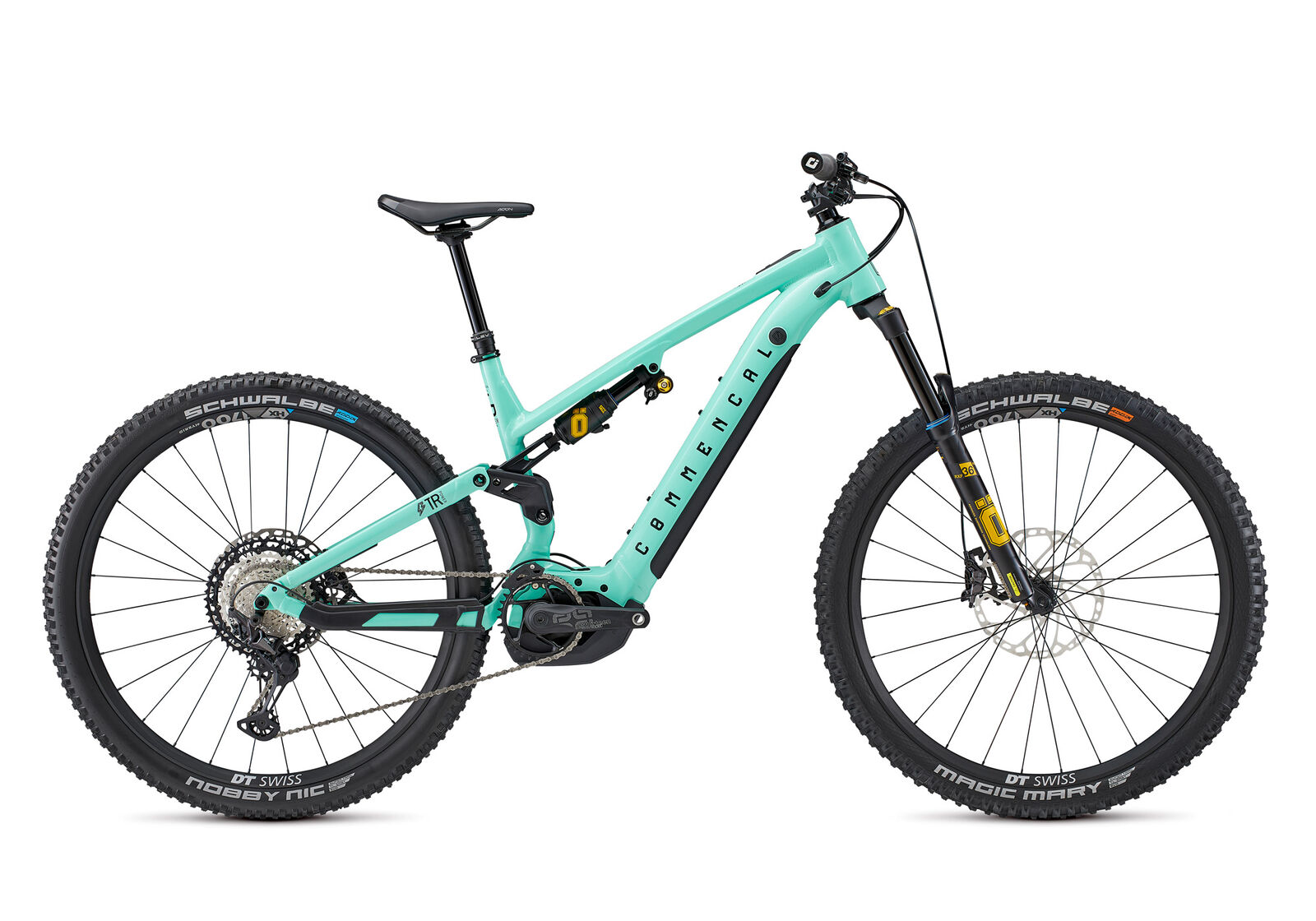 Commencal Meta Power TR Bosch Öhlins Edition e-MTB, side view