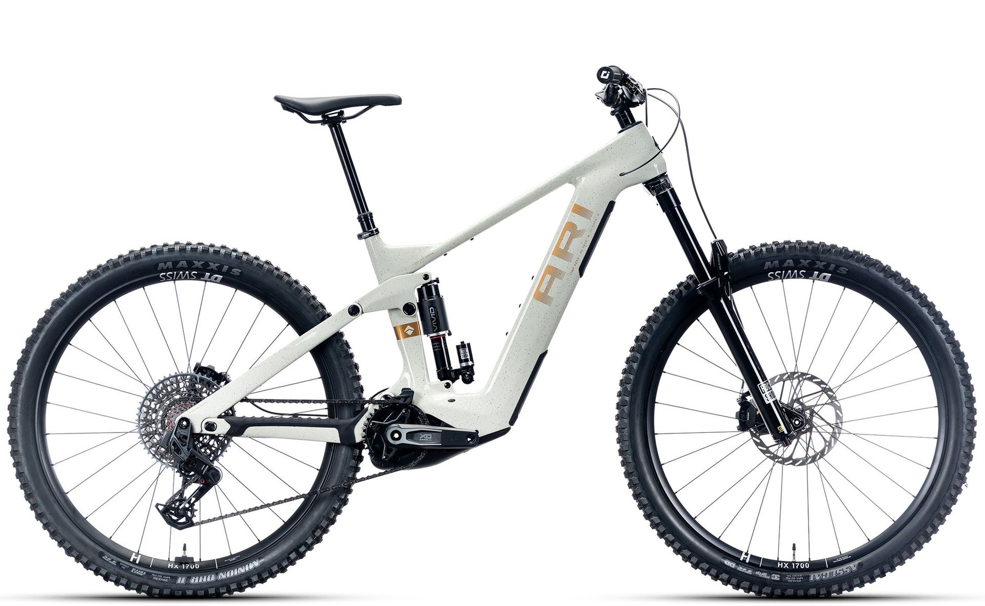 Ari Timp Peak Pro e-MTB, side view