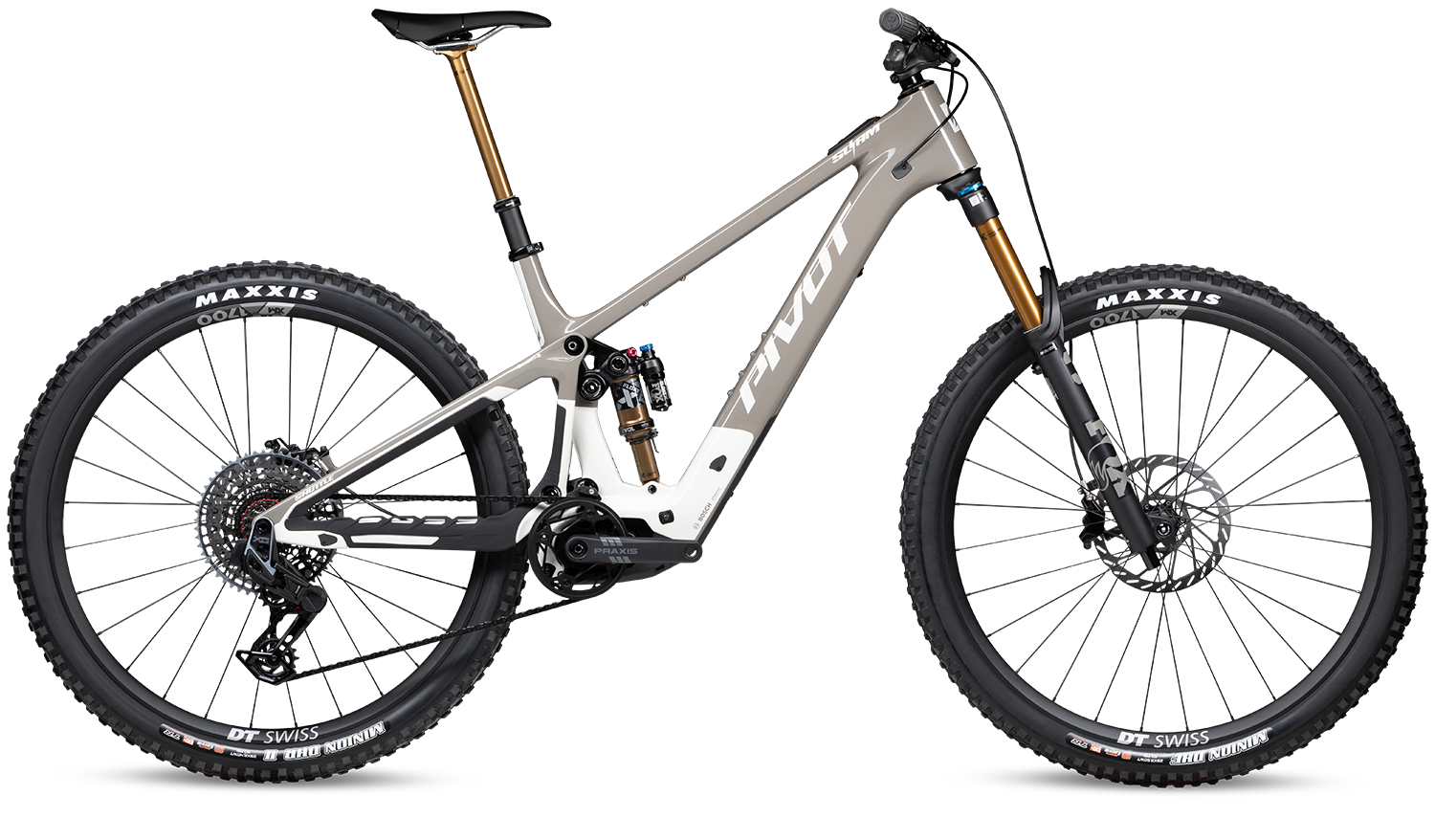 Pivot Shuttle SL/AM Pro X0 Eagle Transmission e-MTB, side view
