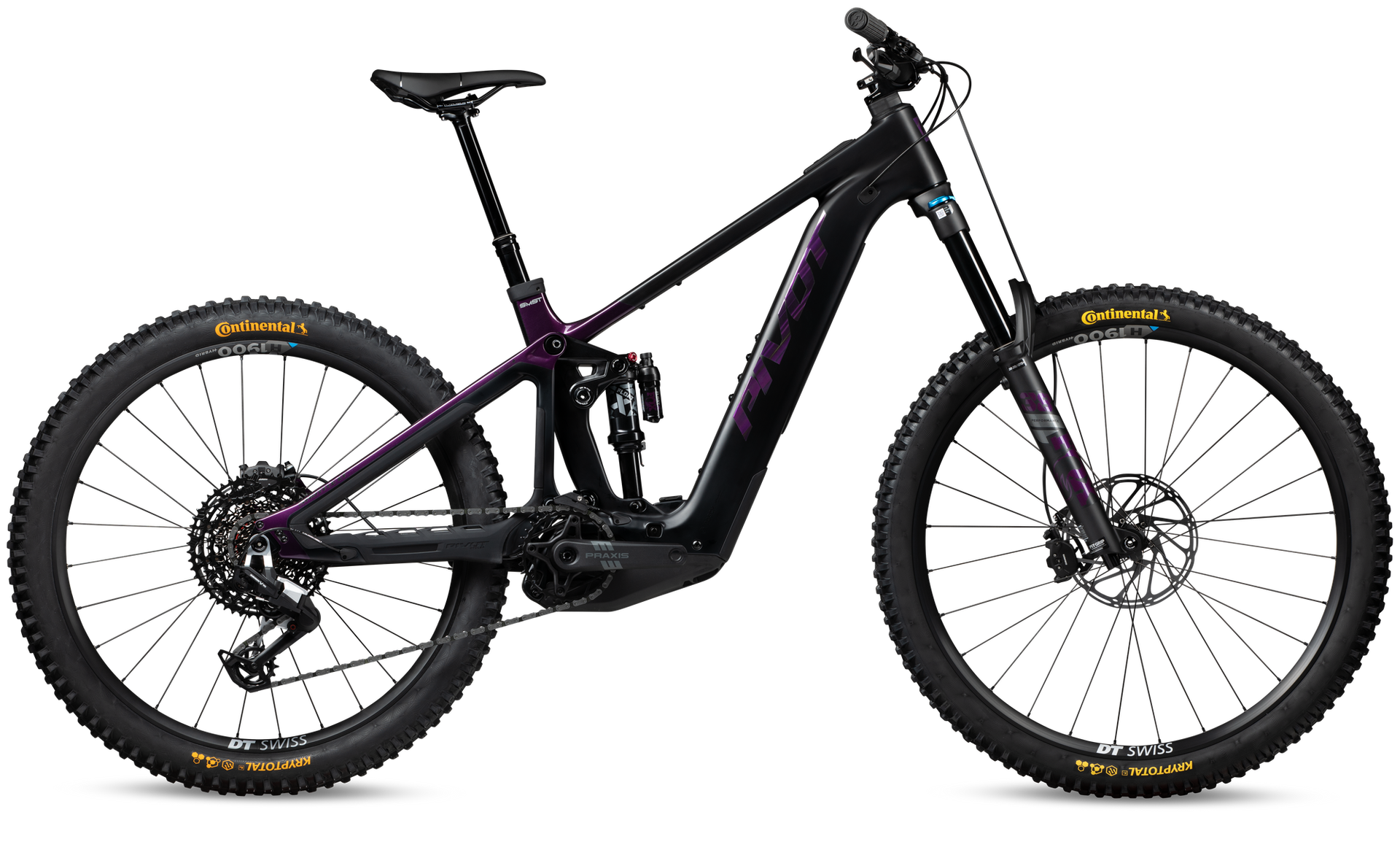 Pivot Shuttle LT Ride Eagle 70/90 e-MTB, side view