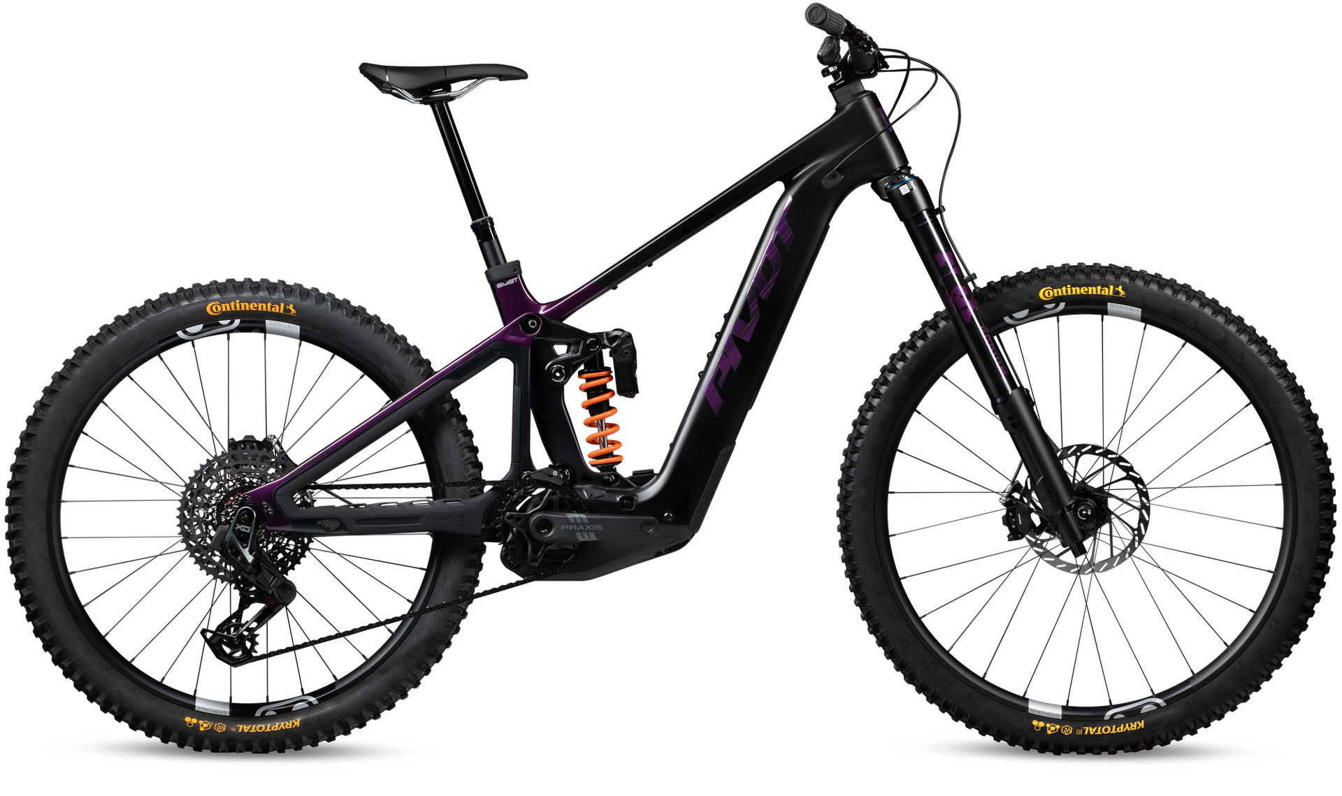 Pivot Shuttle LT Pro X0 Eagle Transmission NEO e-MTB, side view