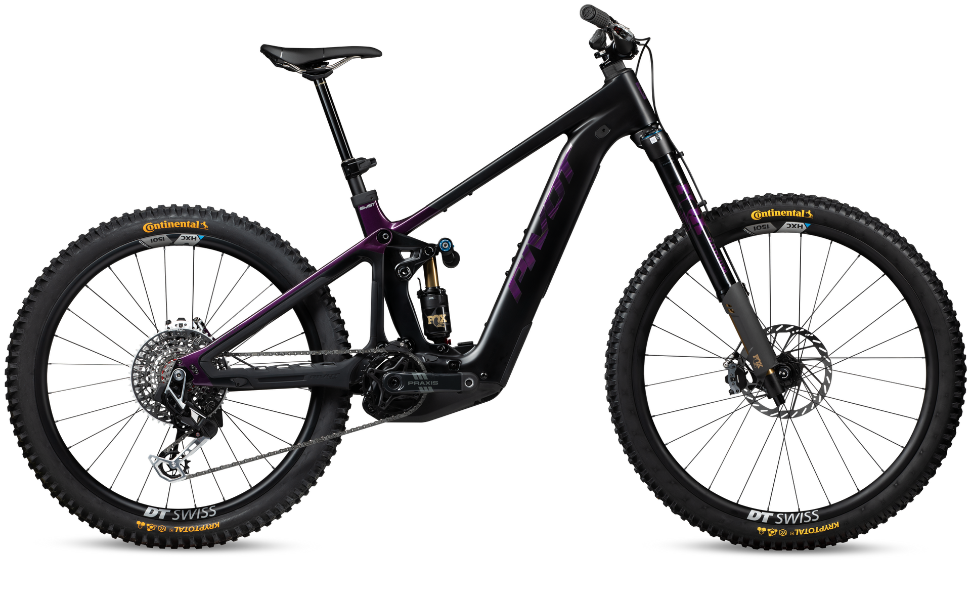 Pivot Shuttle LT Team XX Eagle Transmission e-MTB, side view