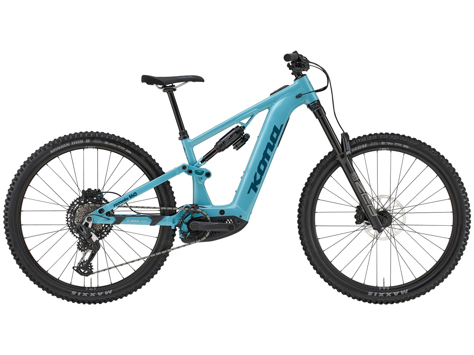 Kona Remote 160 e-MTB, side view