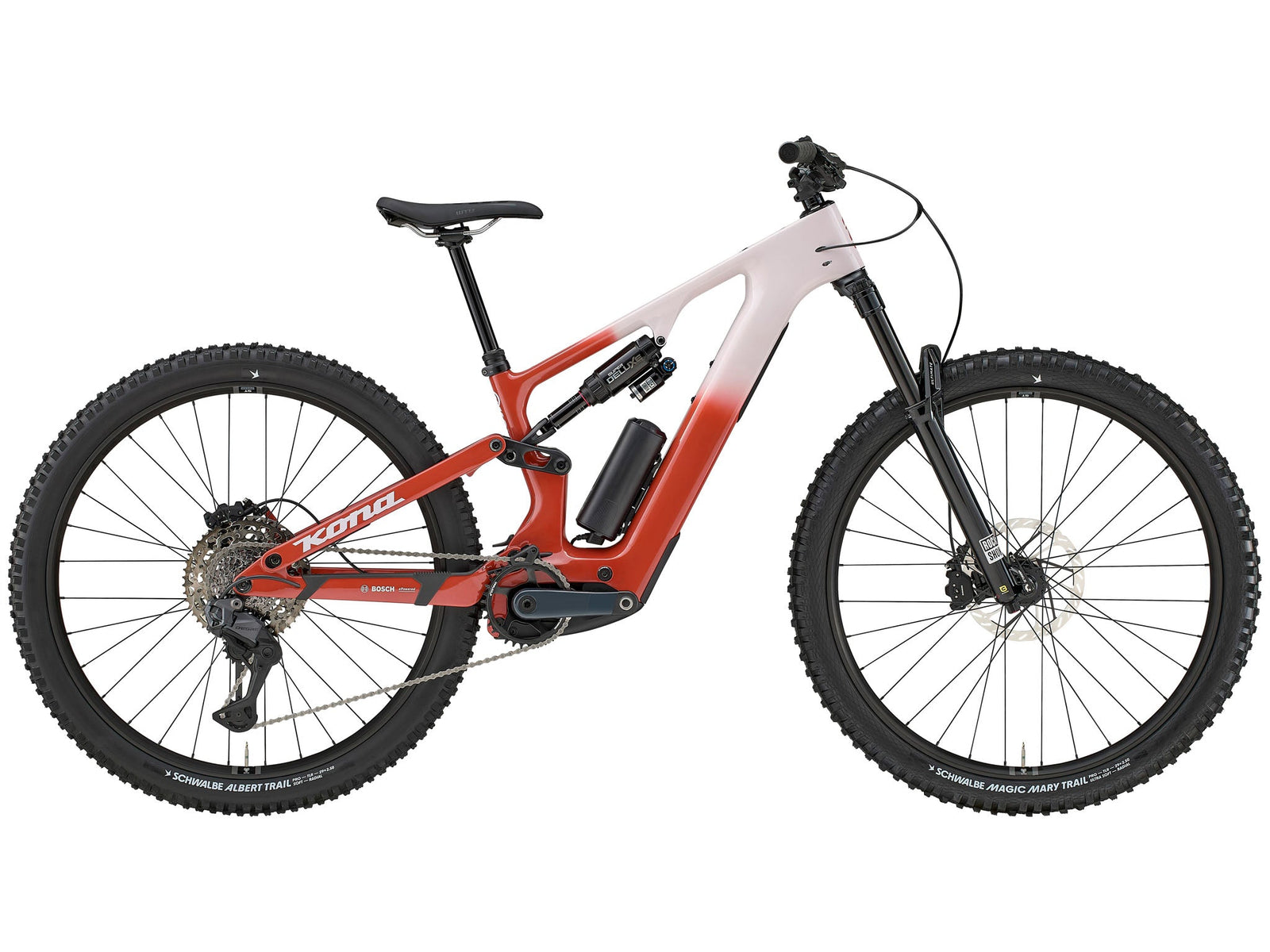 Kona Remote 160 CR e-MTB, side view