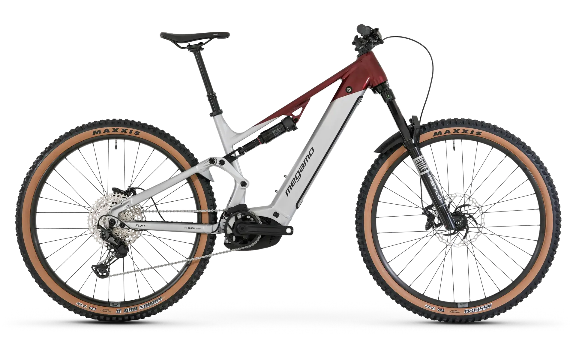 Megamo Flame AL 10 e-MTB, side view
