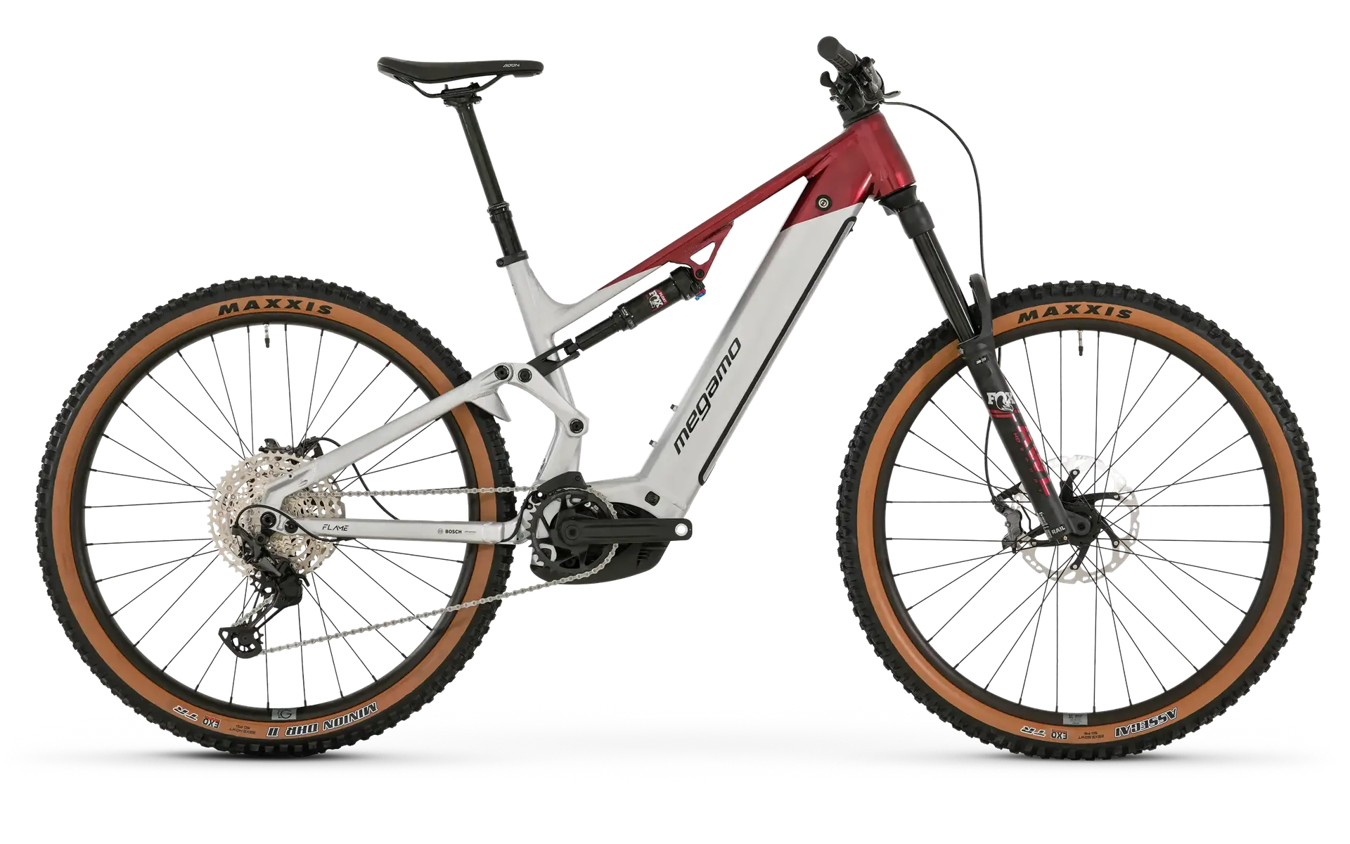 Megamo Flame AL 08 e-MTB, side view