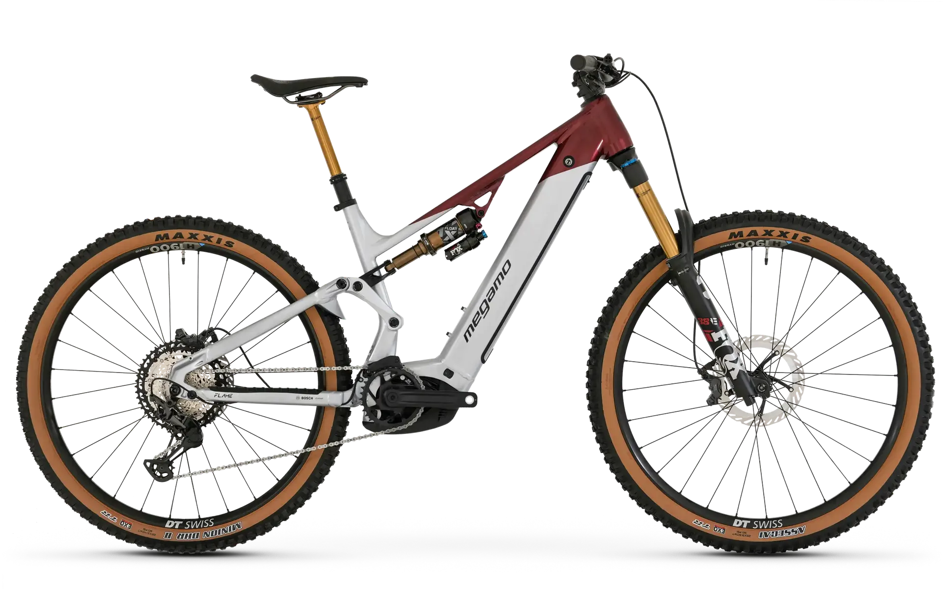 Megamo Flame AL 03 e-MTB, side view