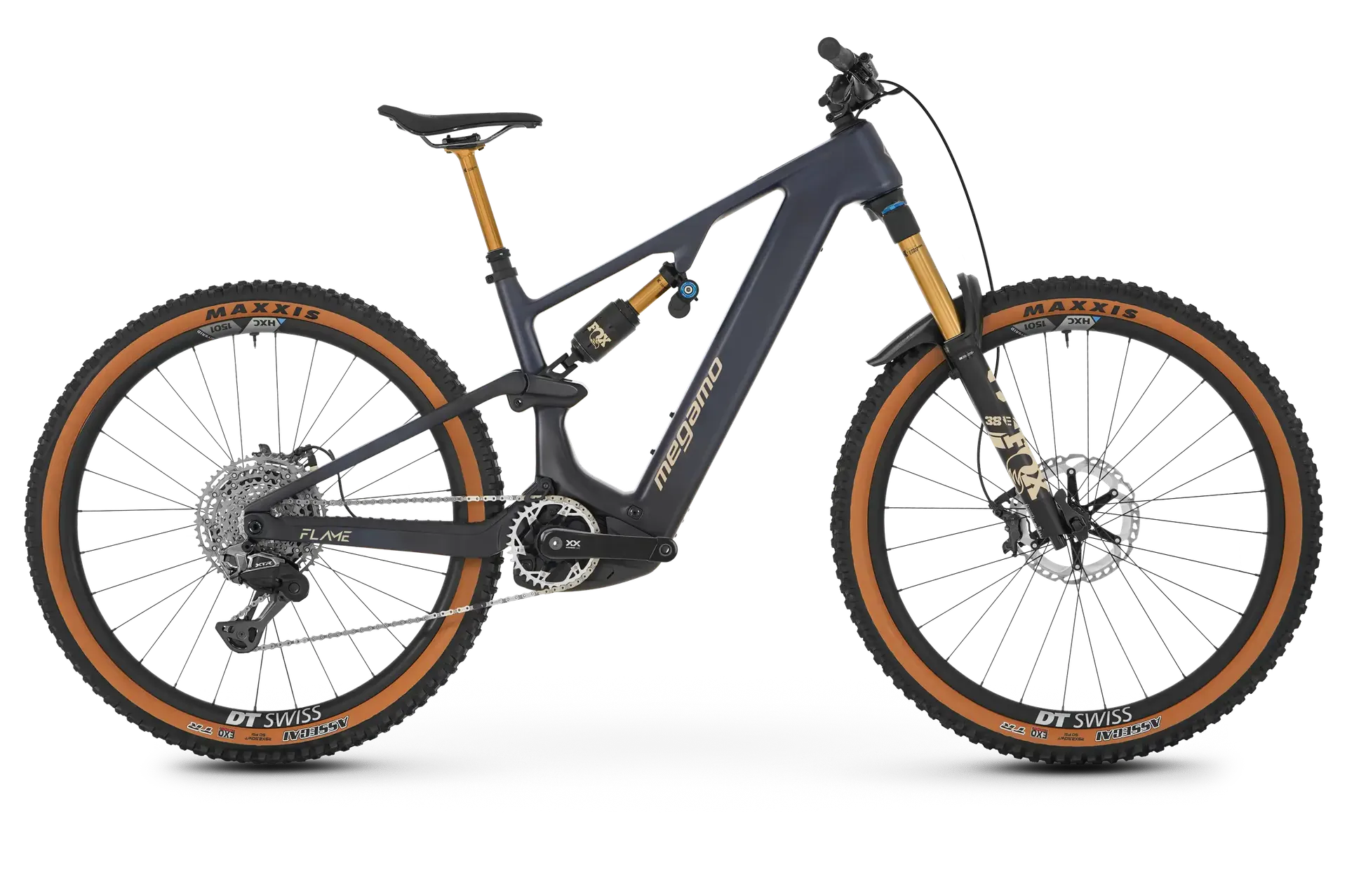 Megamo Flame CRB 00 e-MTB, side view