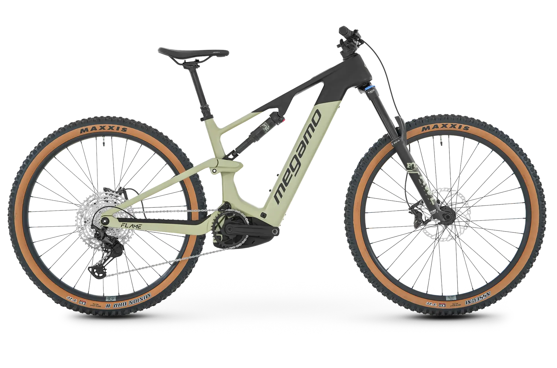 Megamo Flame CRB 07 e-MTB, side view