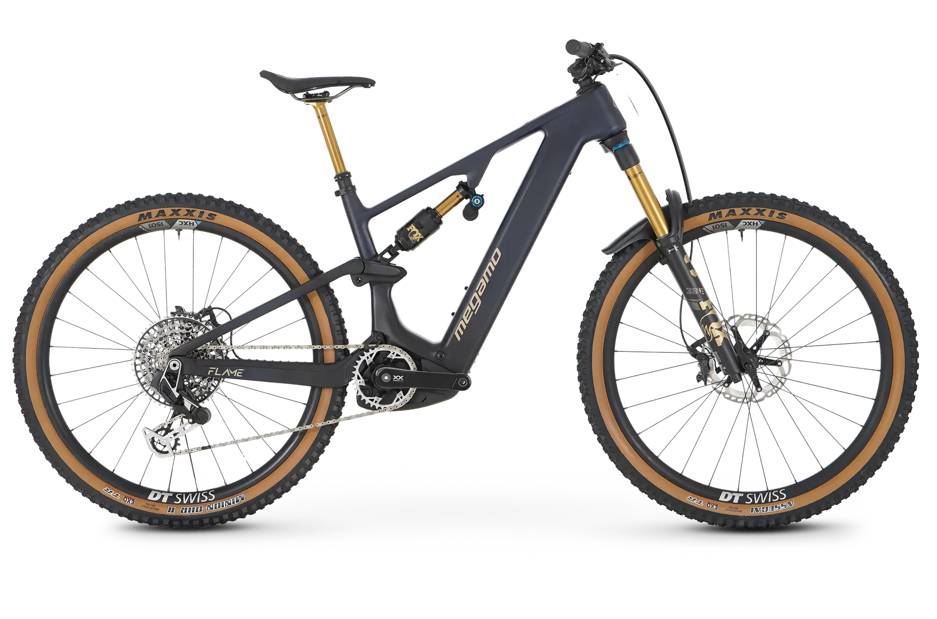 Megamo Flame CRB 01 e-MTB, side view