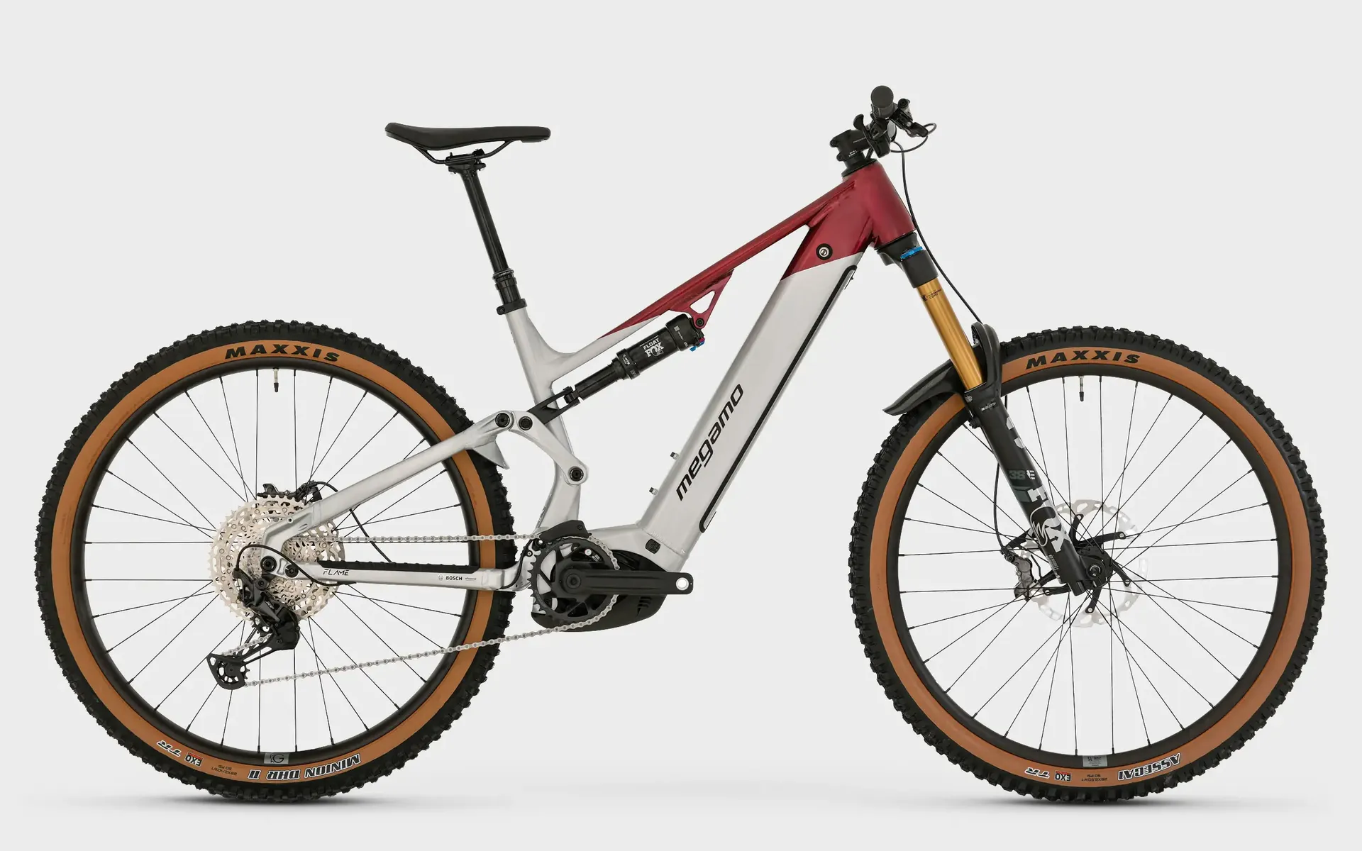 Megamo Flame AL 05 e-MTB, side view