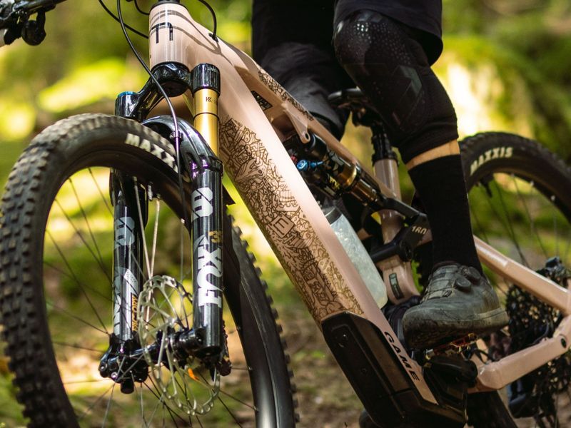 Moustache Game 160.7 e-MTB, detail 3