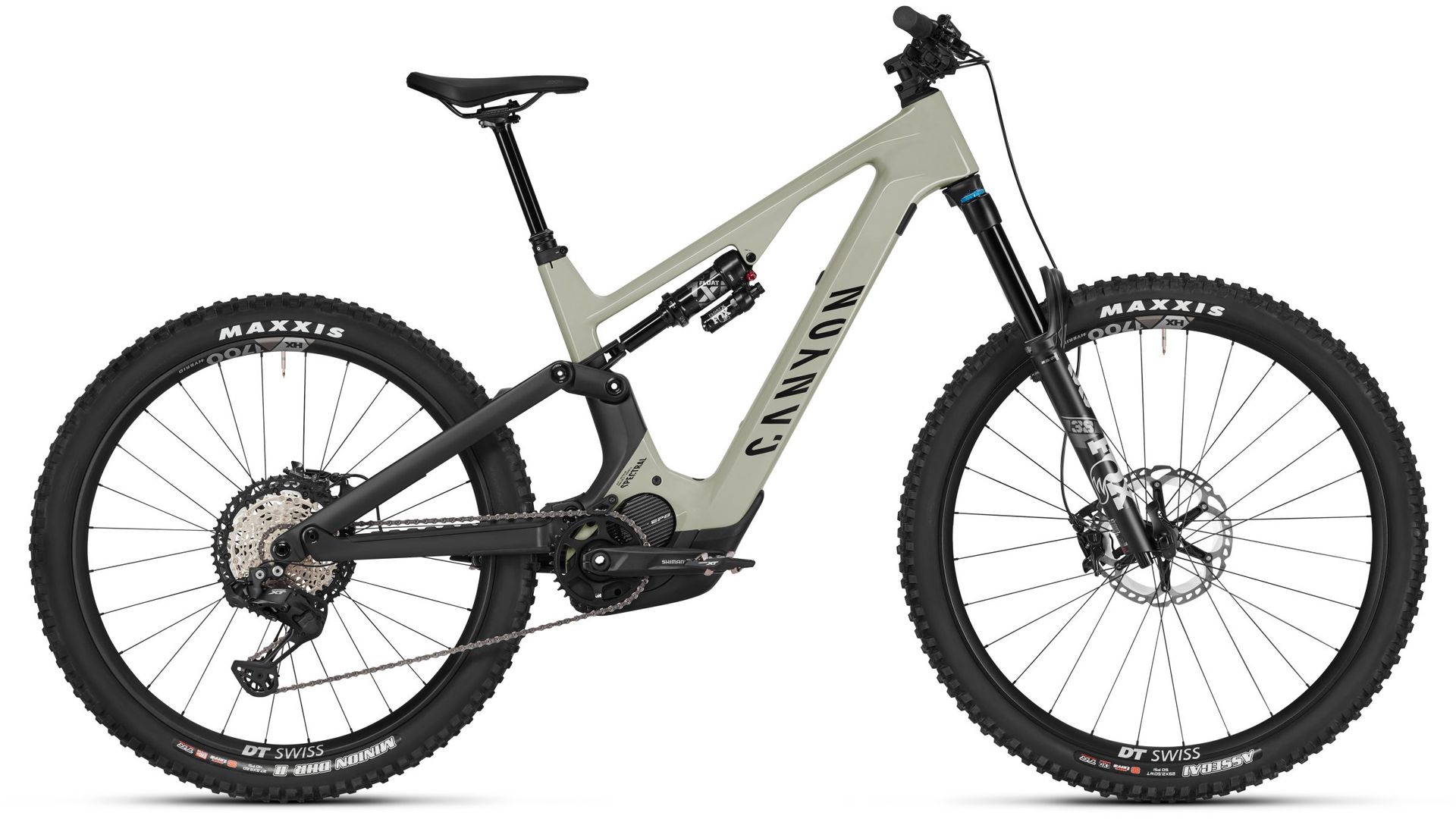 Canyon Spectral:ON CF 9 Di2 e-MTB, side view