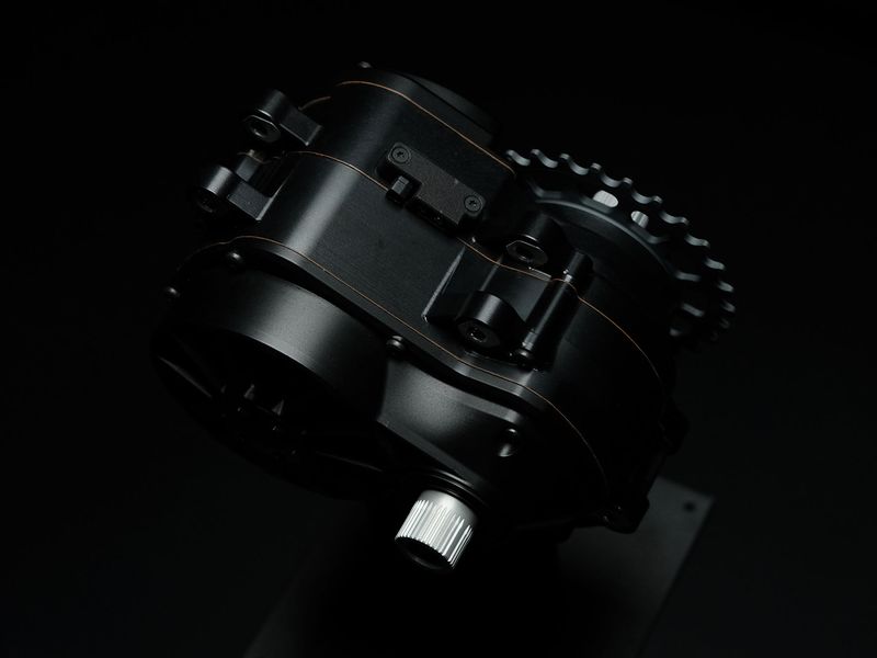 Intradrive GD8 motor-gearbox unit studio shot