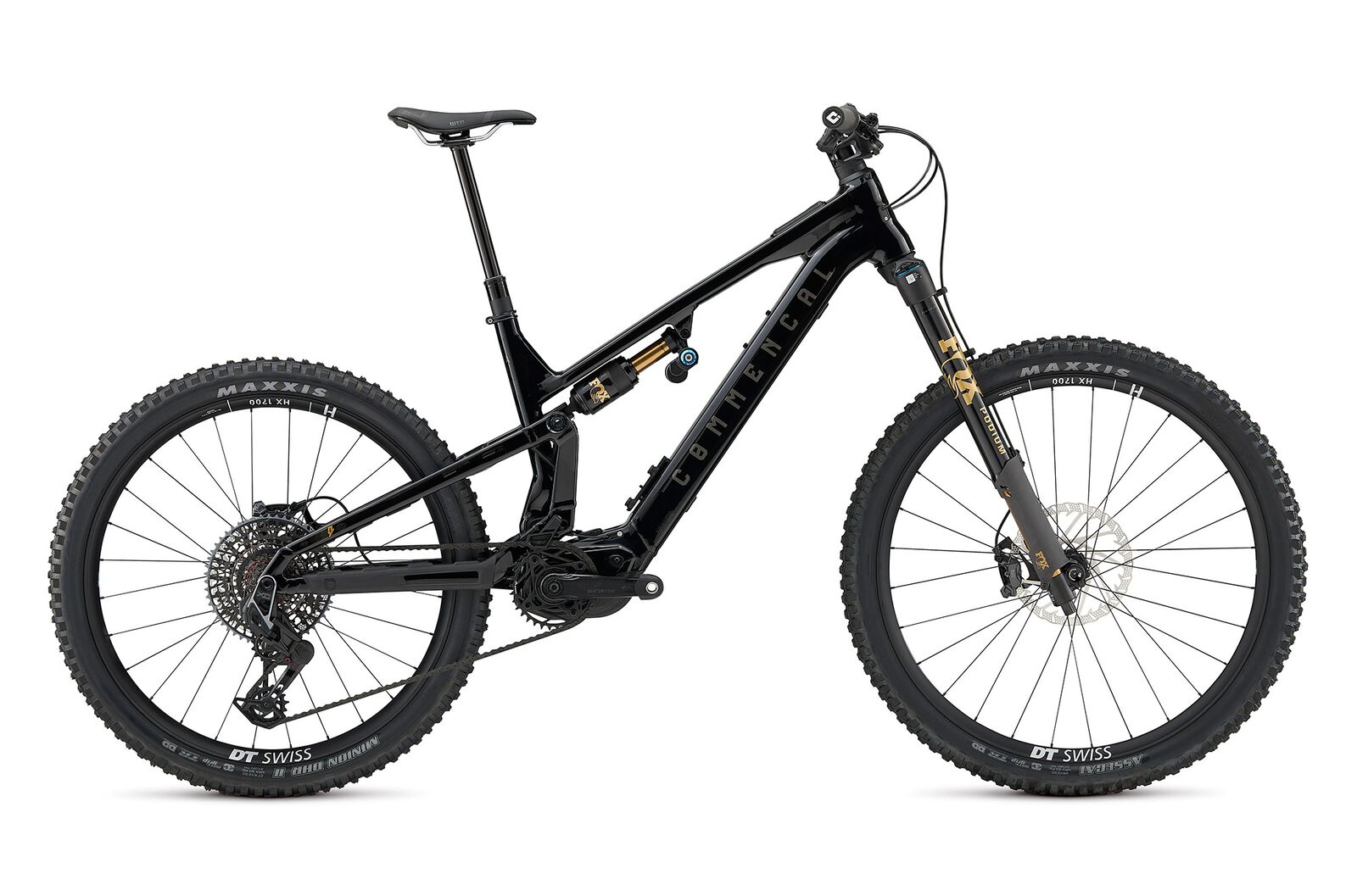 Commencal Meta Power SX Avinox Podium e-MTB, side view