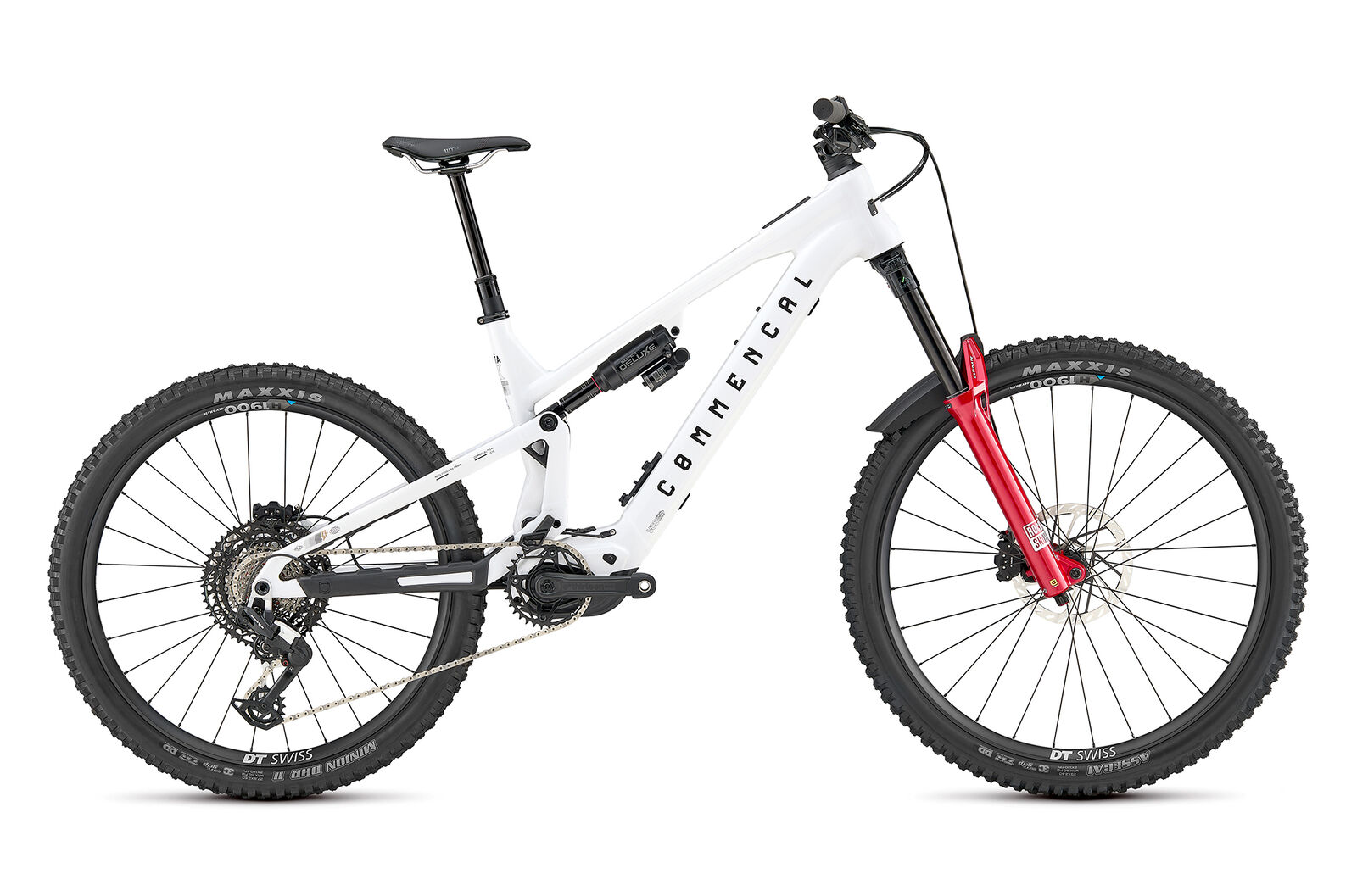 Commencal Meta Power SX Avinox RockShox e-MTB, side view