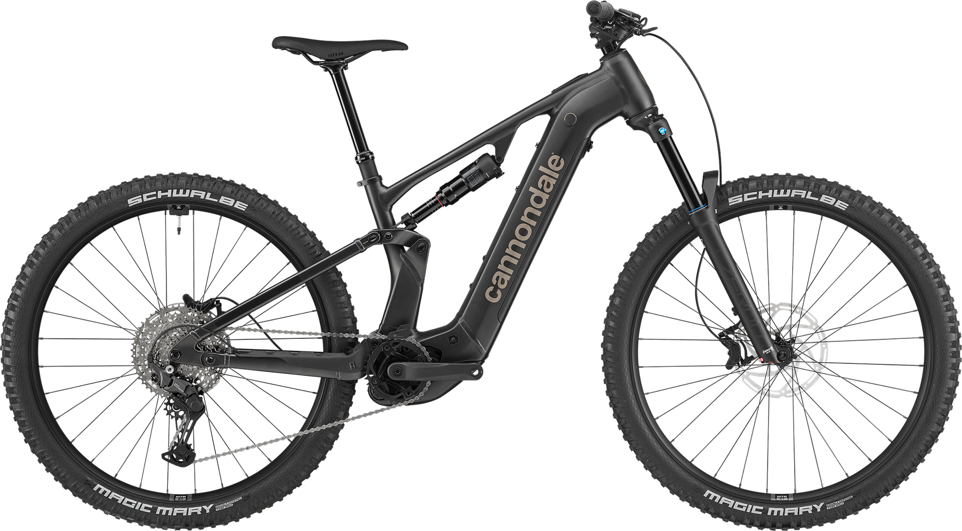 Cannondale Moterra 4+ e-MTB, side view