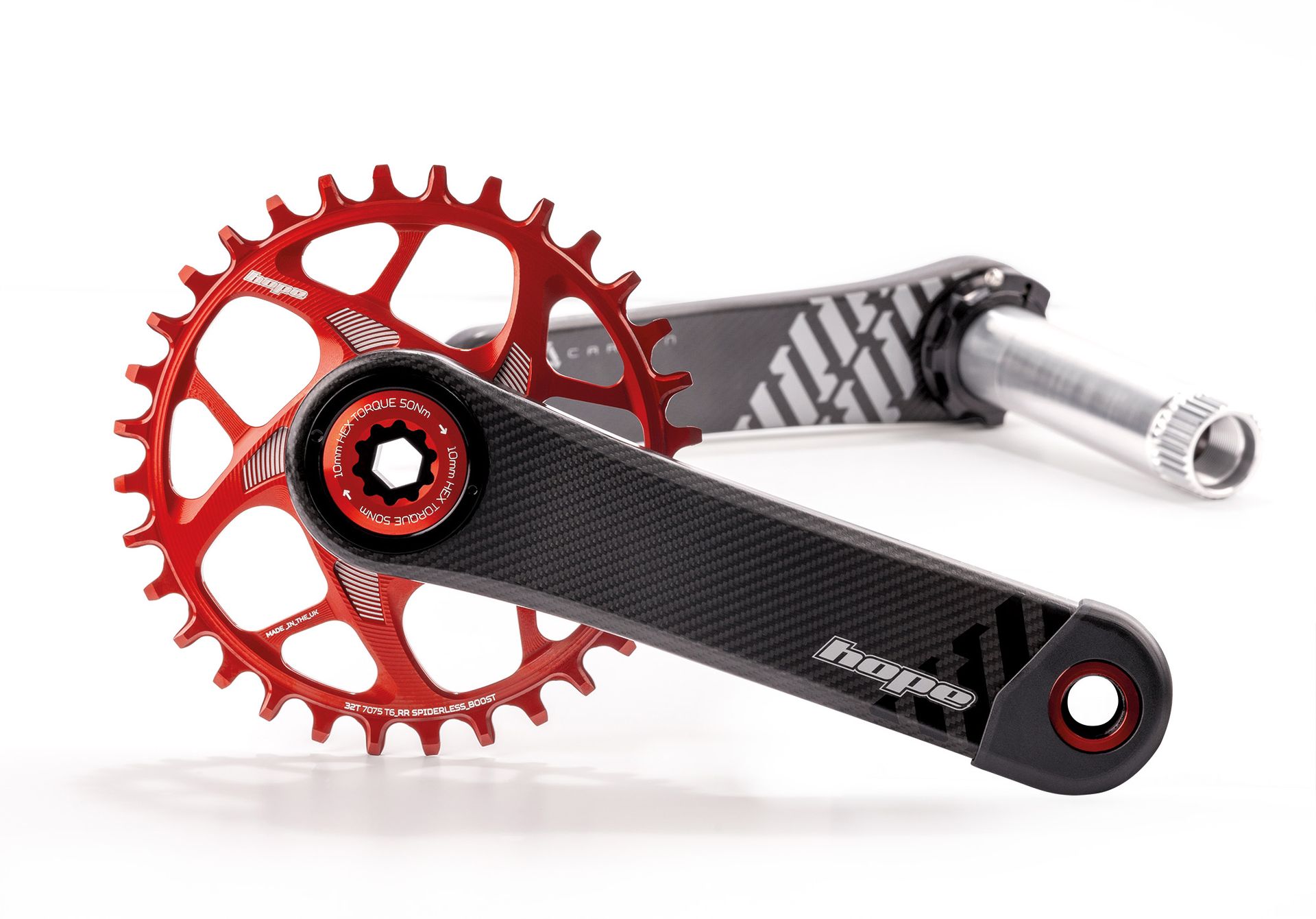 Hope Carbon Crankset, product shot
