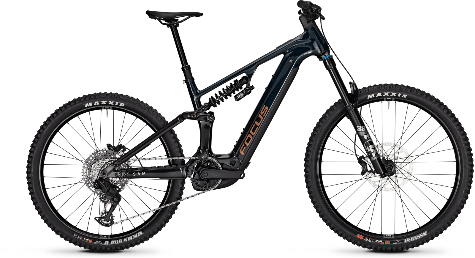 Focus SAM 8 e-MTB, side view