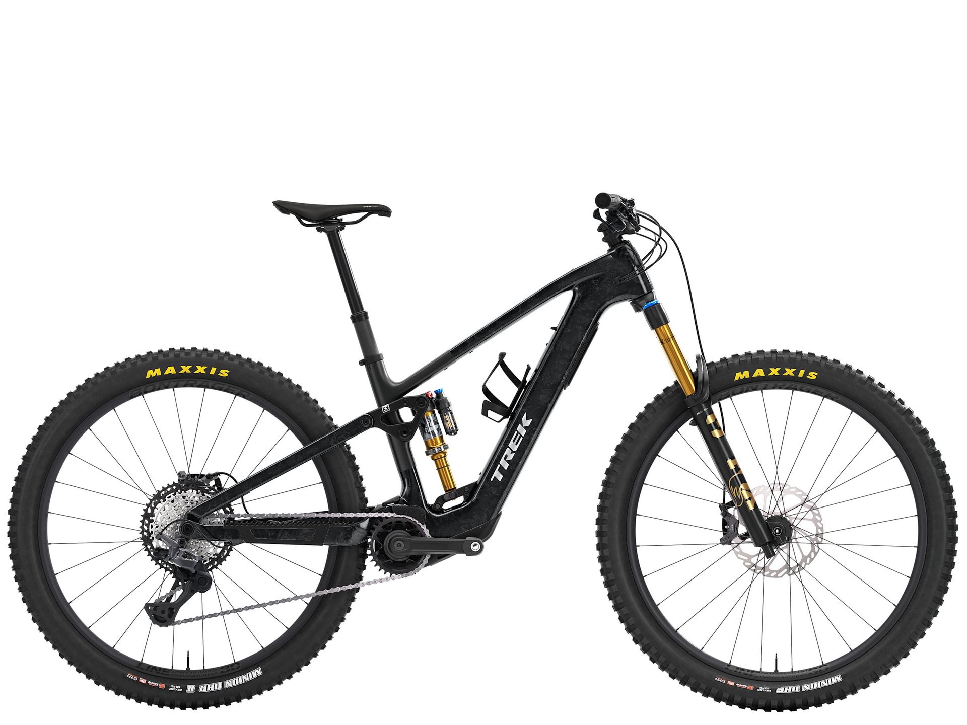 Trek Fuel+ EX 9.8 XT Gen 2 e-MTB, side view