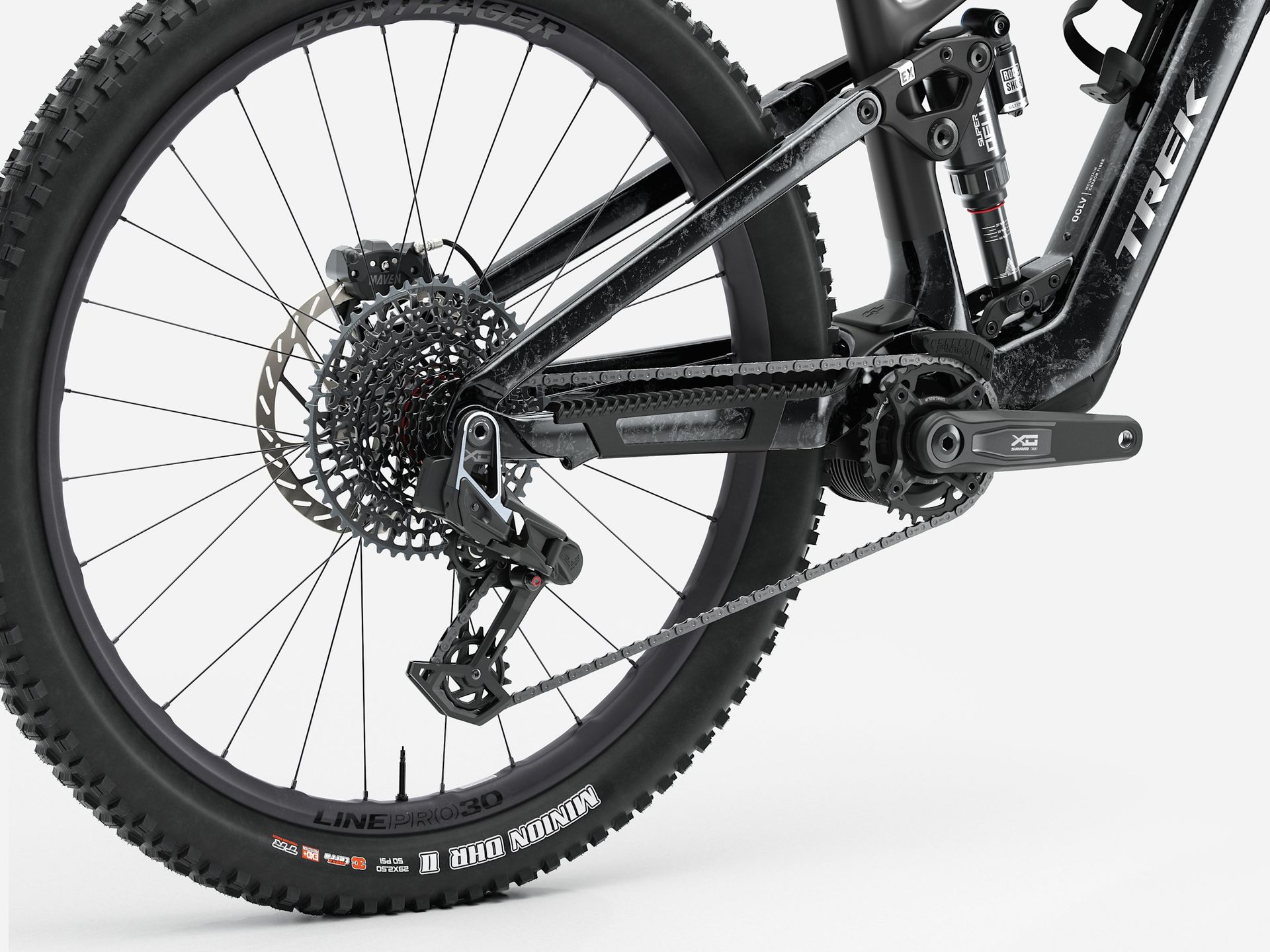Trek Fuel+ EX 9.9 X0 AXS Gen 2 e-MTB, detail 3