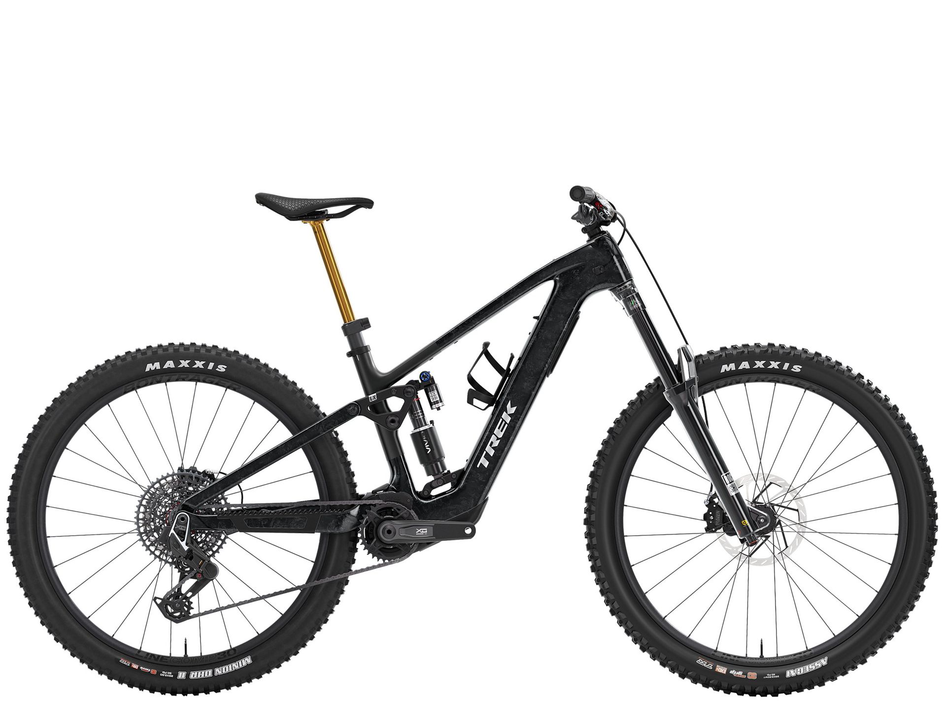 Trek Fuel+ LX 9.9 X0 AXS Gen 2 e-MTB, side view